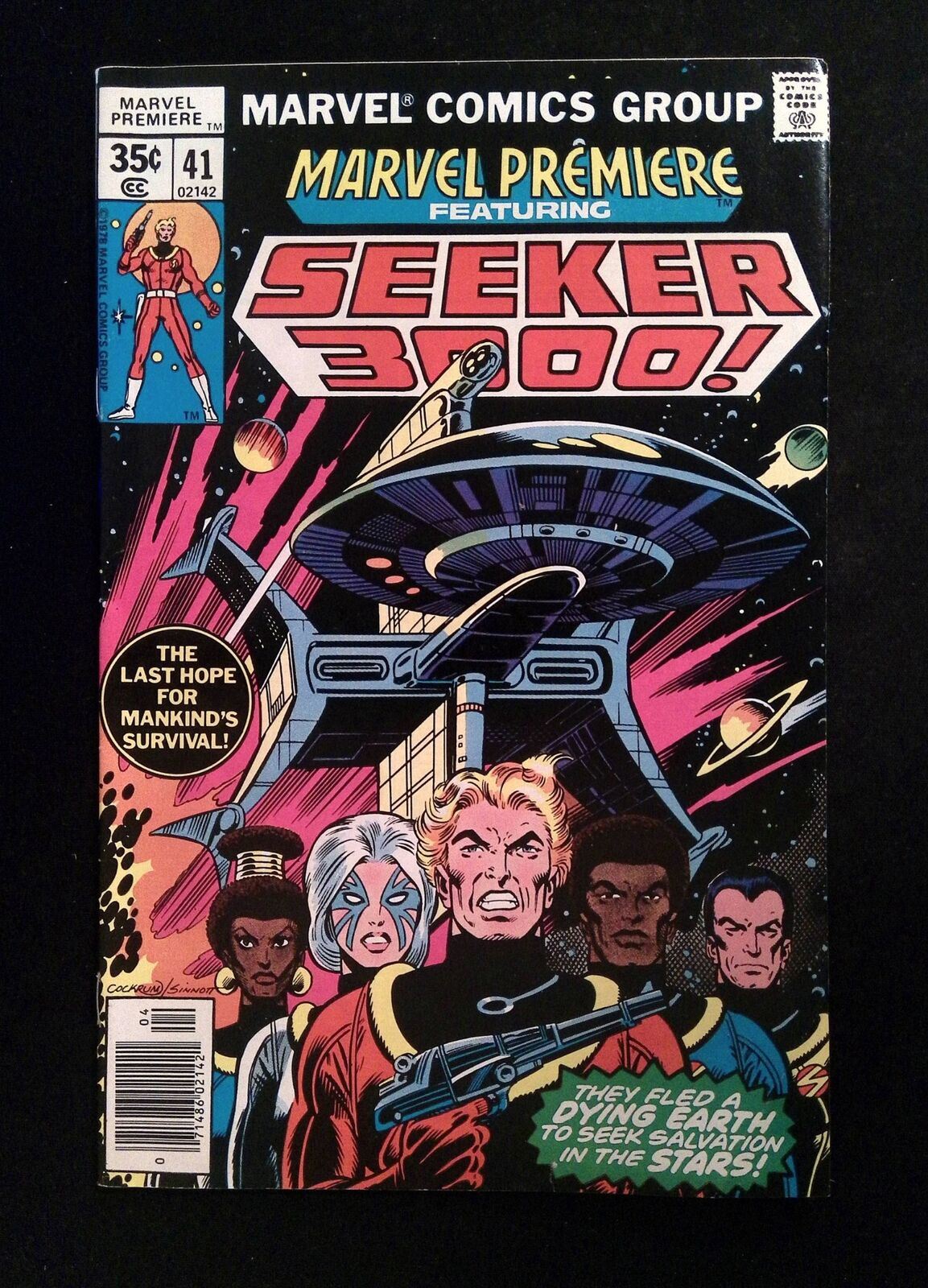Marvel Premiere #41 Marvel Comics 1978 VF Newsstand