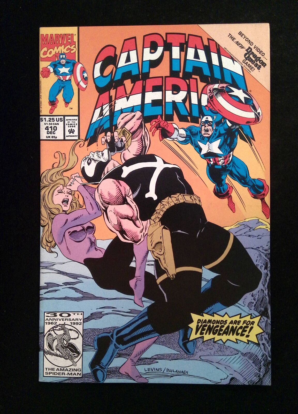 Captain America #410 Marvel Comics 1992 VF