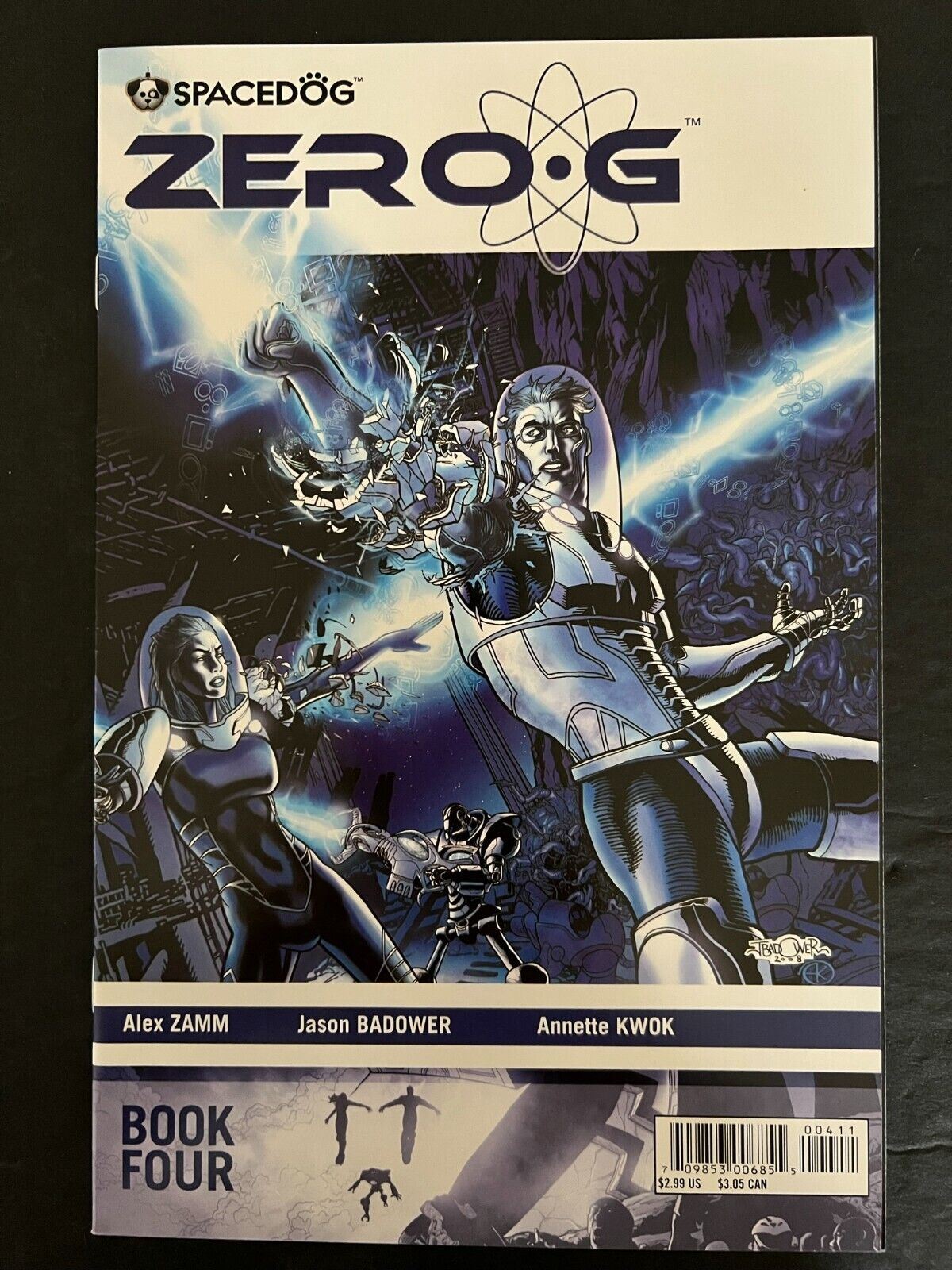 Zero G Full Set #1-4 SPACEDOG Comics 2008 VF/NM
