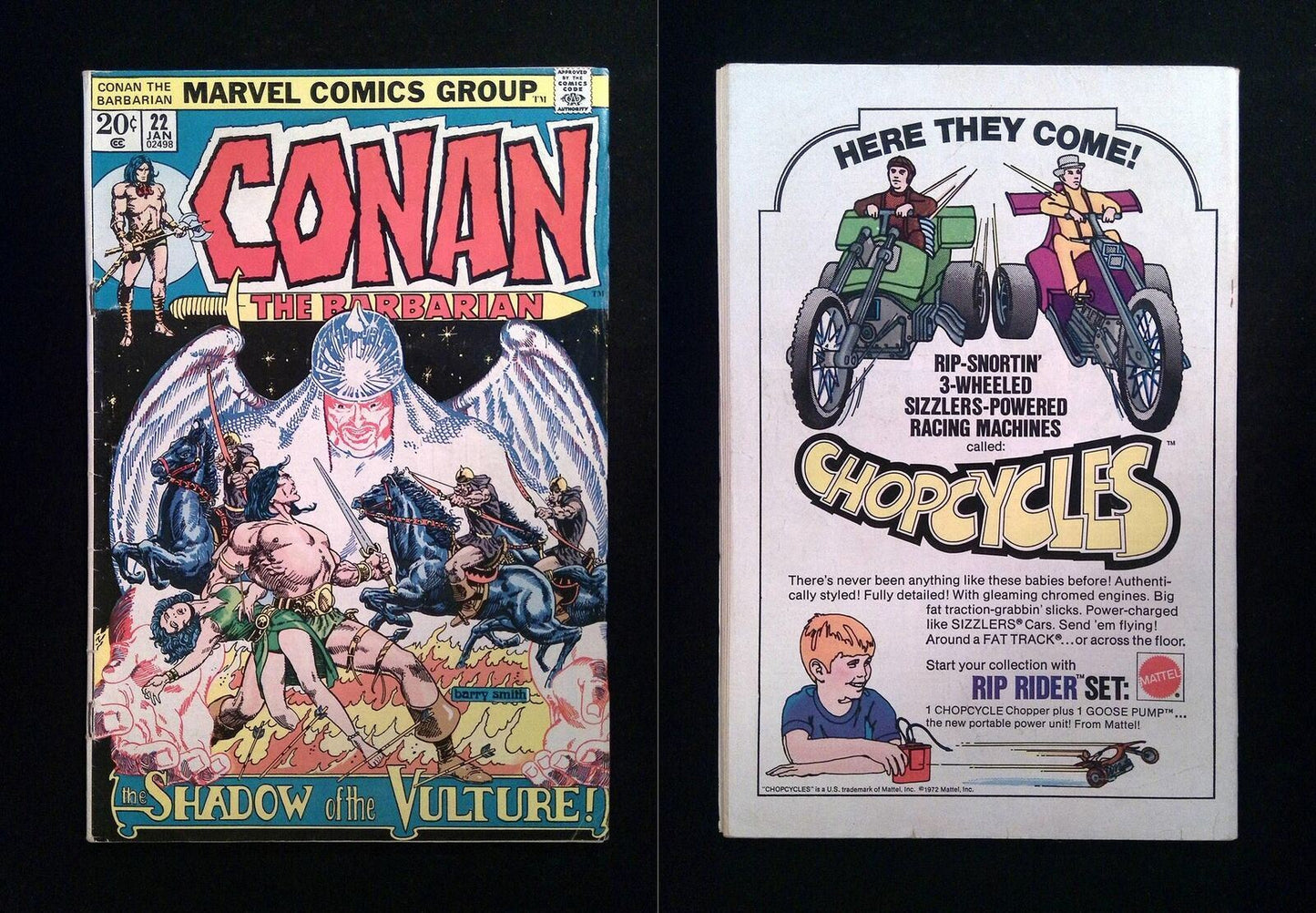 Conan The Barbarian #22 MARVEL Comics 1973 FN-