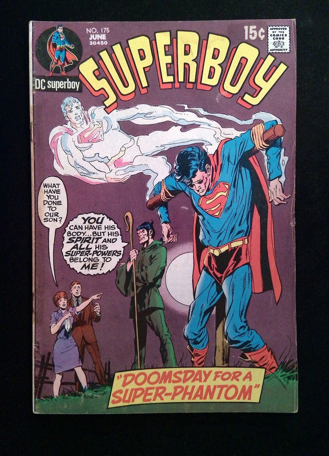 Superboy #175 DC Comics 1971 FN-