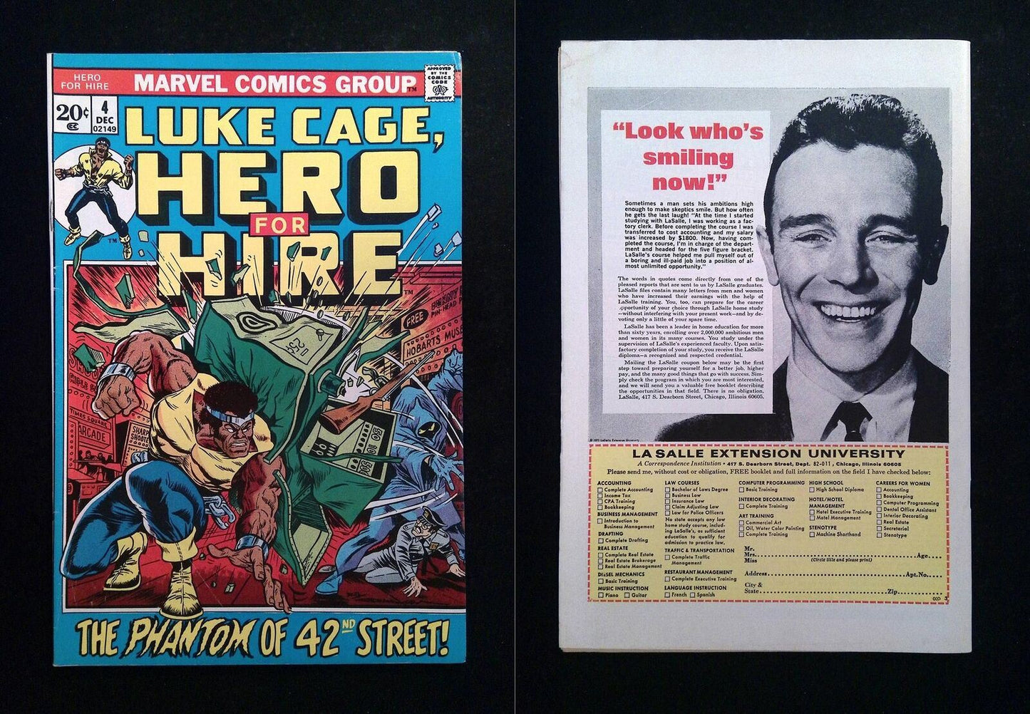 Power Man And Iron Fist #4 Marvel Comics 1972 VF-