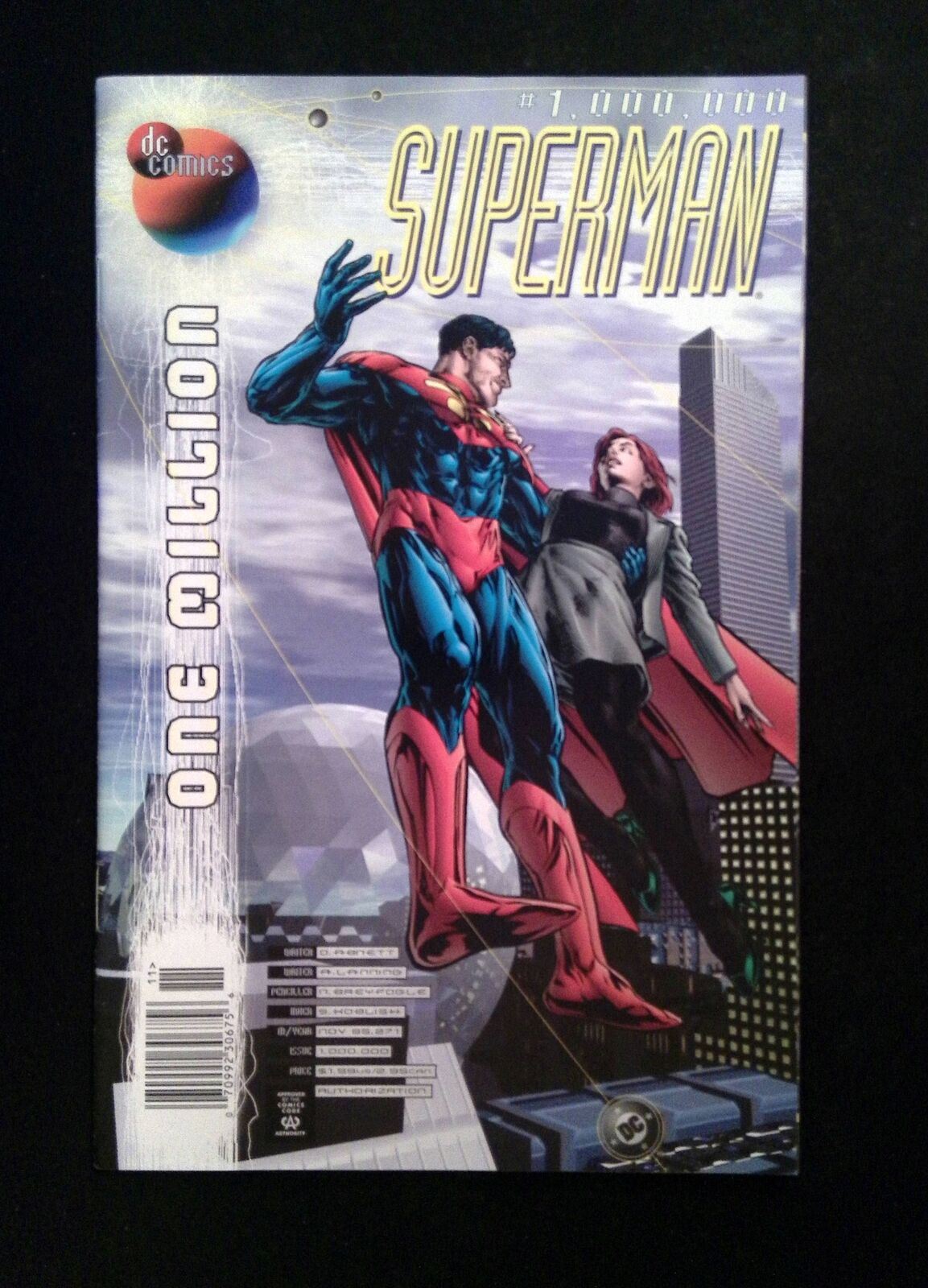 Superman One Million #1 DC Comics 1998 VF NEWSSTAND