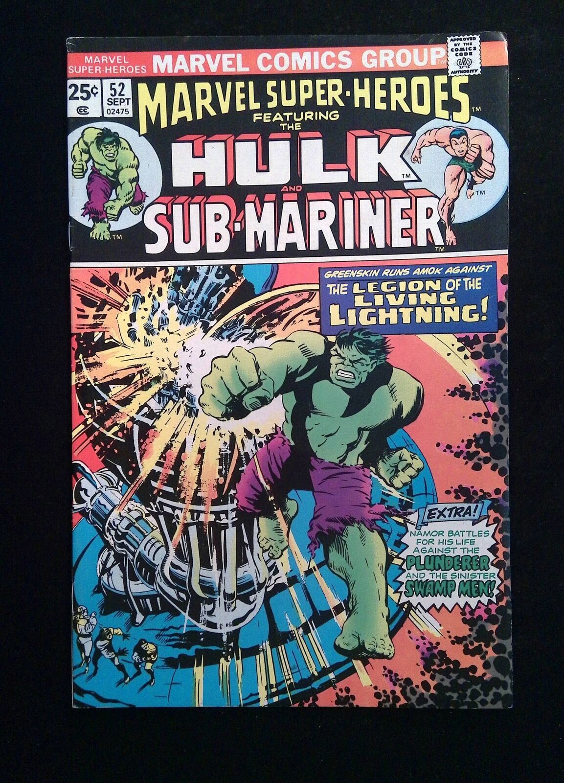 Marvel Super Heroes #52 MARVEL Comics 1975 VF-