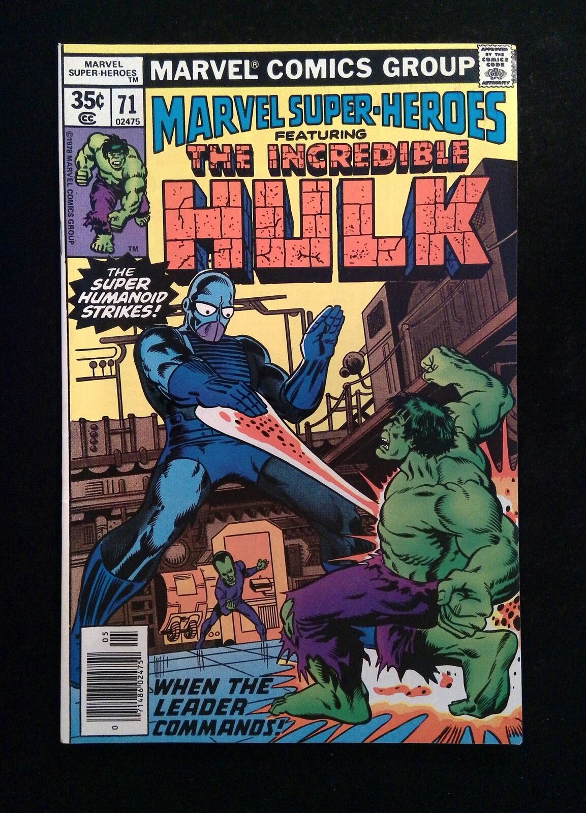 Marvel Super Heroes #71 MARVEL Comics 1978 VF+ NEWSSTAND