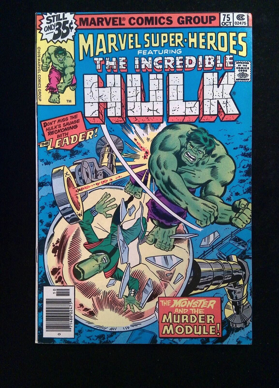 Marvel Super Heroes #75 MARVEL Comics 1978 VF NEWSSTAND