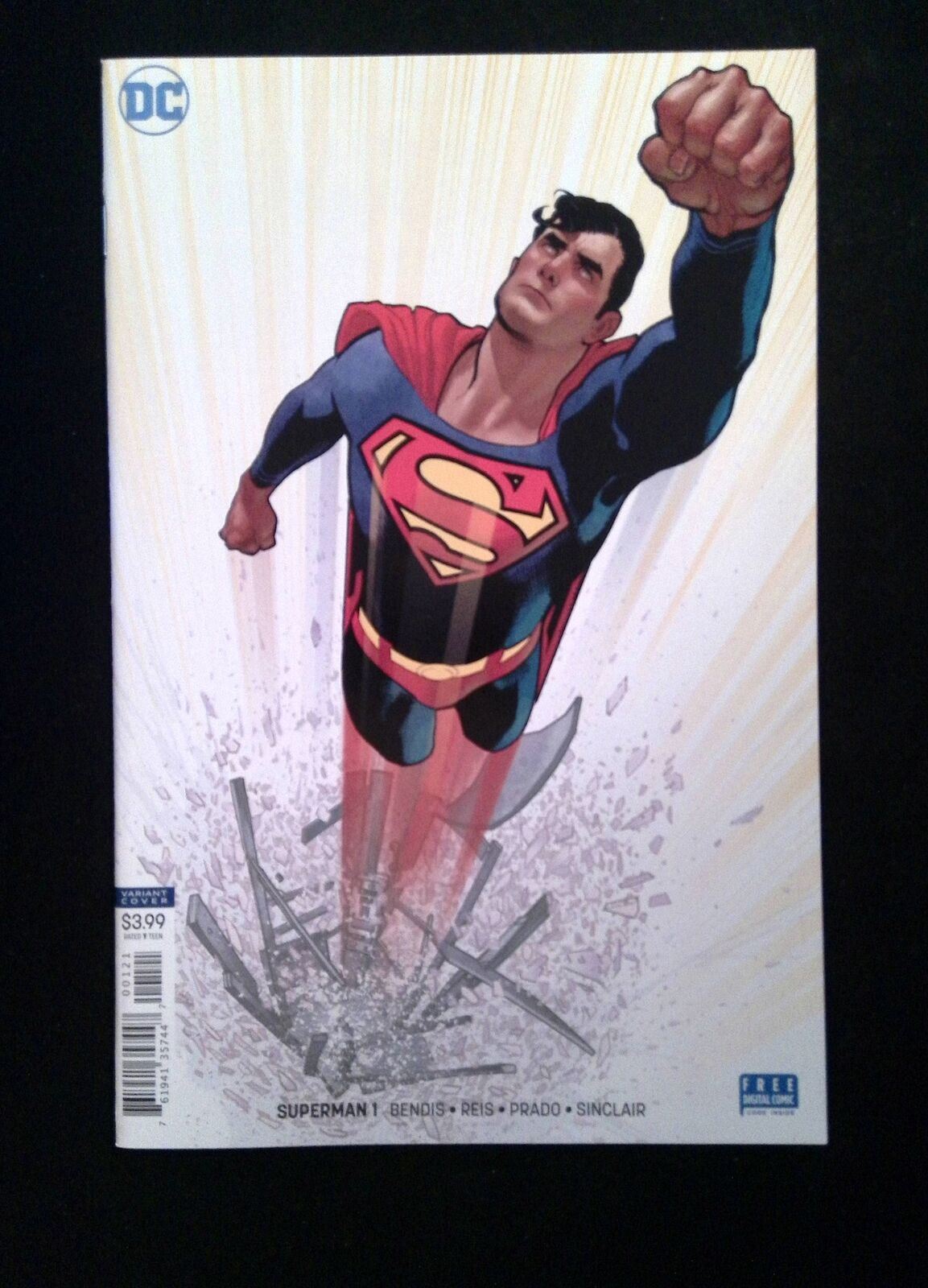 Superman #1B (5TH SERIES) DC Comics 2018 NM- HUGHES VARIANT