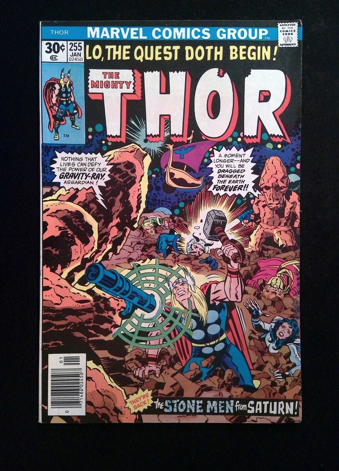 Thor #255 MARVEL Comics 1977 VF NEWSSTAND