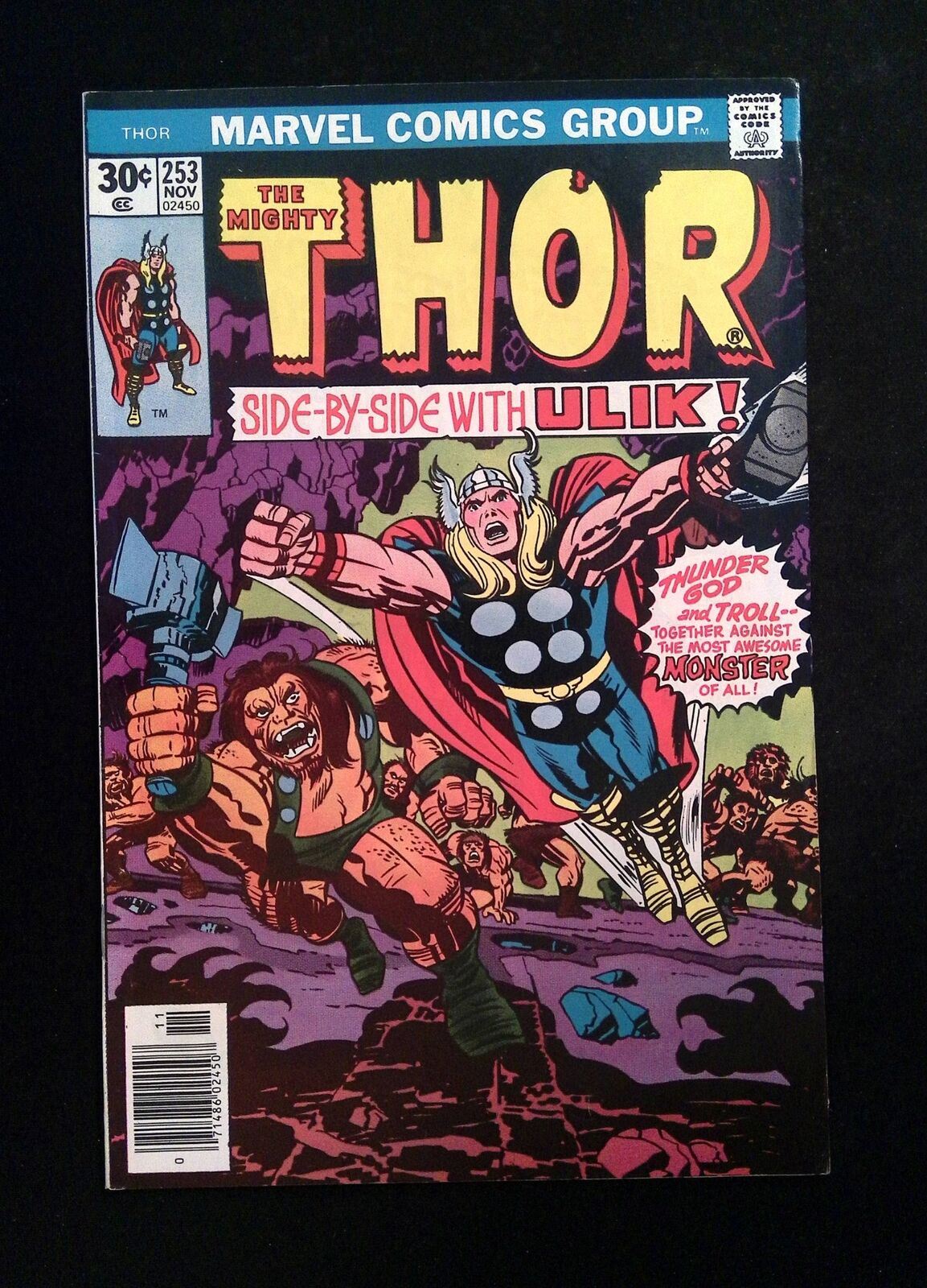 Thor #253 MARVEL Comics 1976 VF NEWSSTAND
