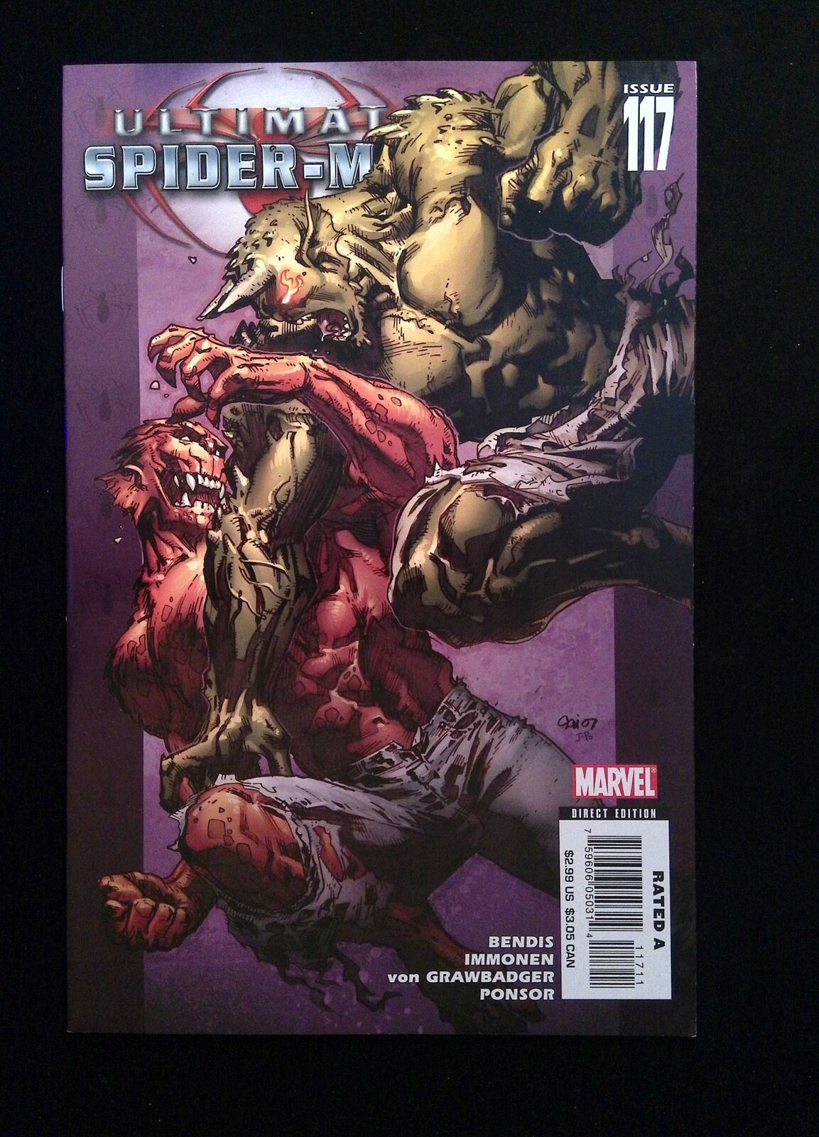 Ultimate Spider-Man #117 MARVEL Comics 2008 NM