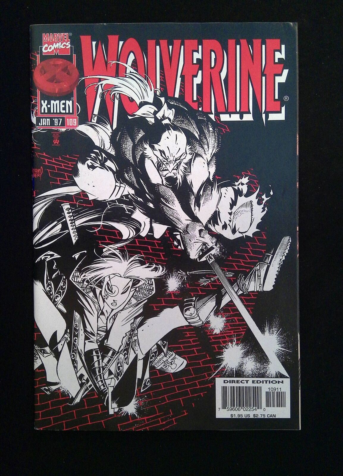 Wolverine #109 Marvel Comics 1997 VF+