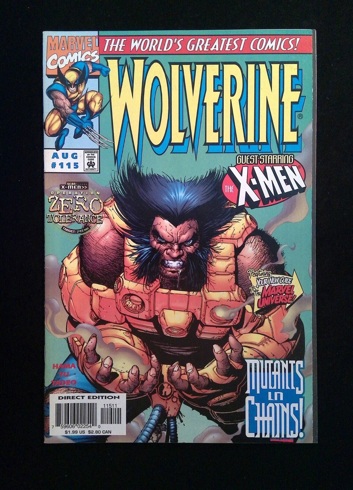 Wolverine #115 Marvel Comics 1997 VF/NM