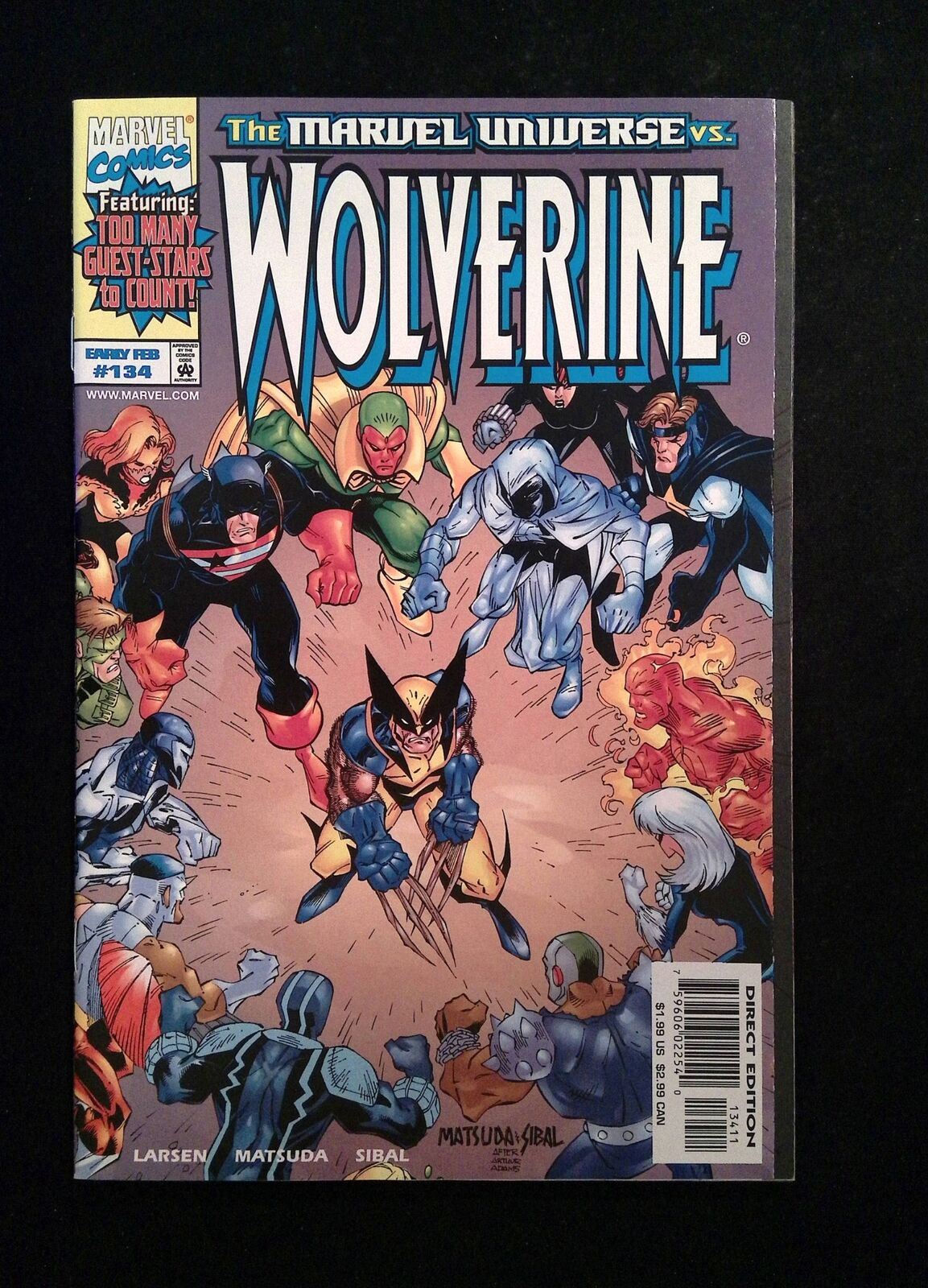 Wolverine #134 MARVEL Comics 1999 NM-