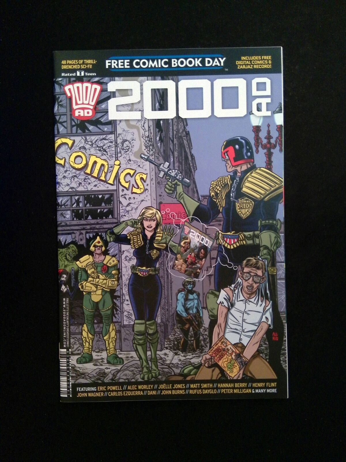 2000 AD #2016 Rebellion Comics 2016 NM- FCBD