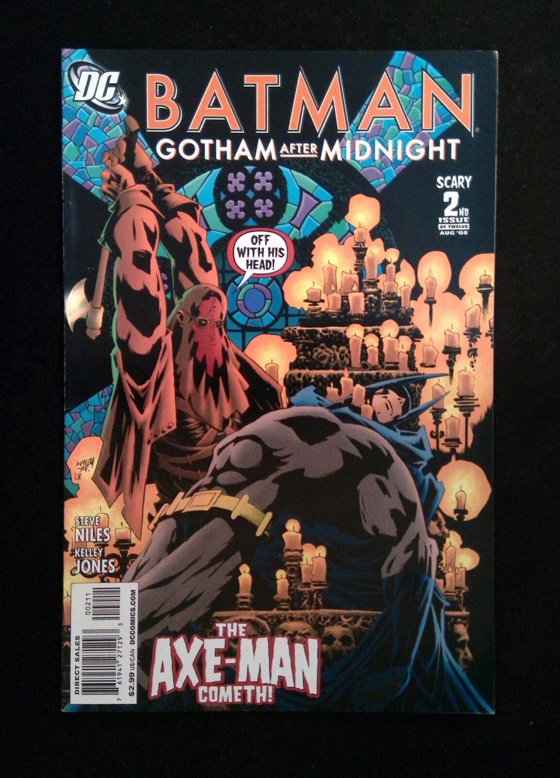 Batman Gotham After Midnight #2 DC Comics 2008 VF+