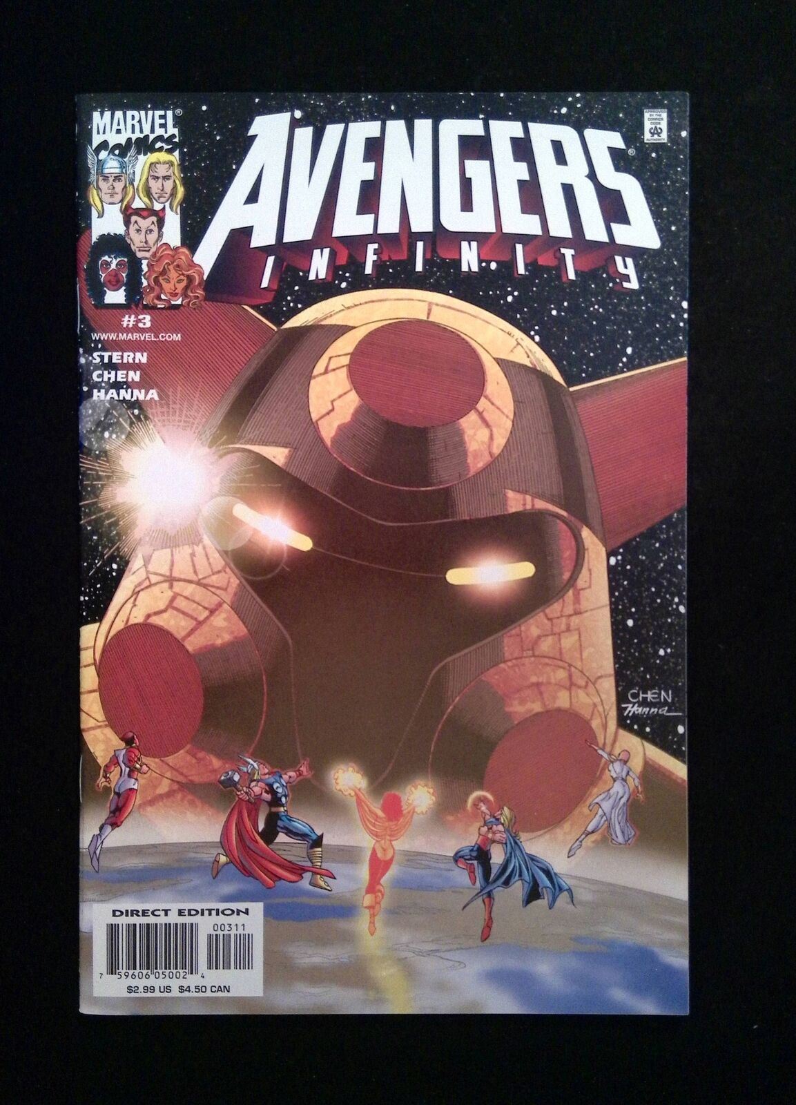 Avengers Infinity #3 Marvel Comics 2000 NM