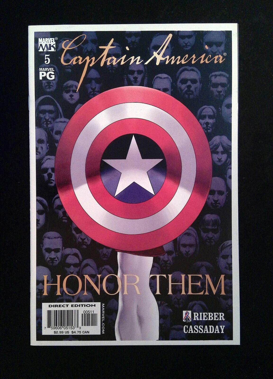 Captain America #5 (4TH SERIES) MARVEL Comics 2002 VF/NM
