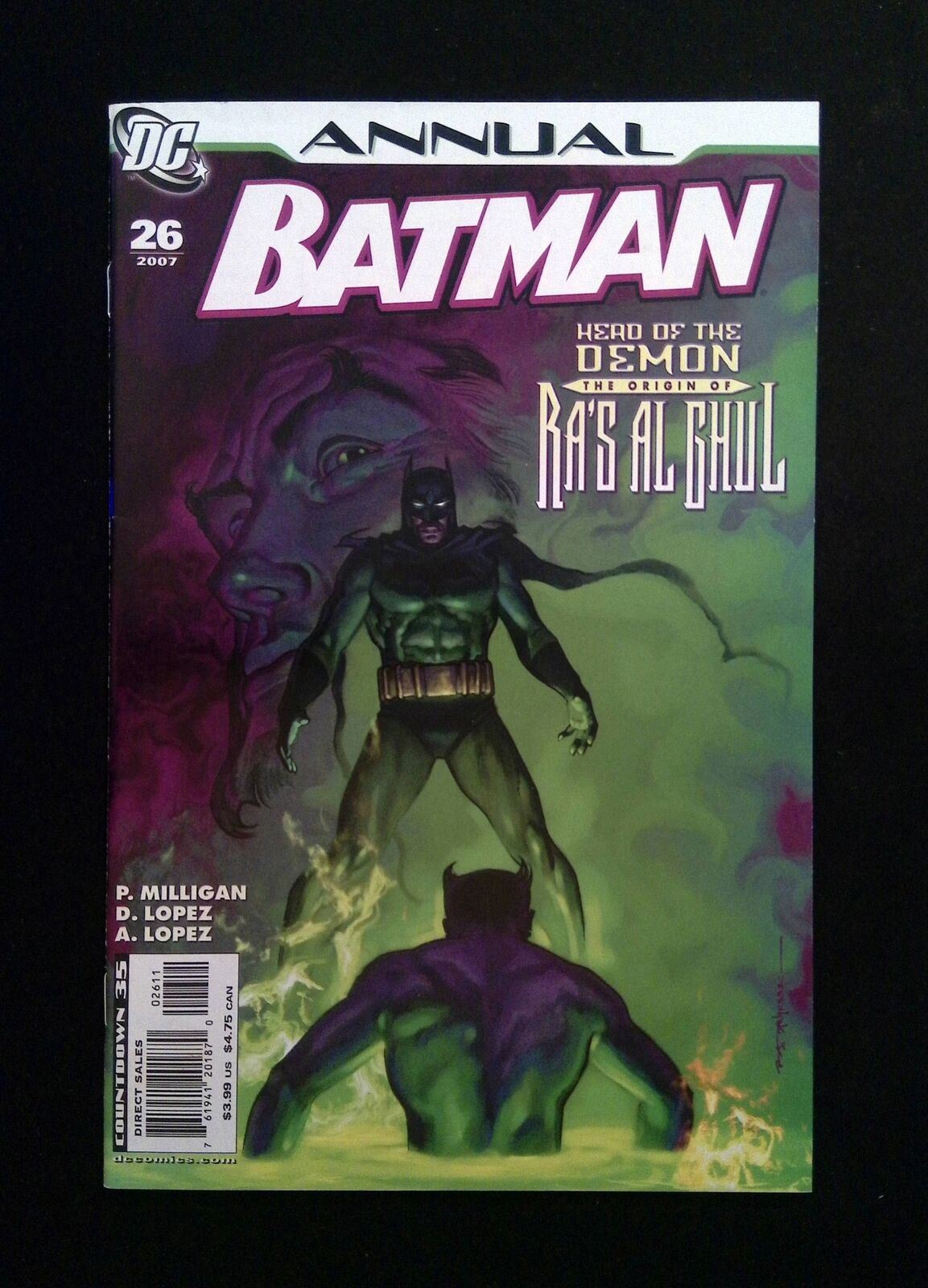 Batman Annual #26 DC Comics 2007 VF/NM