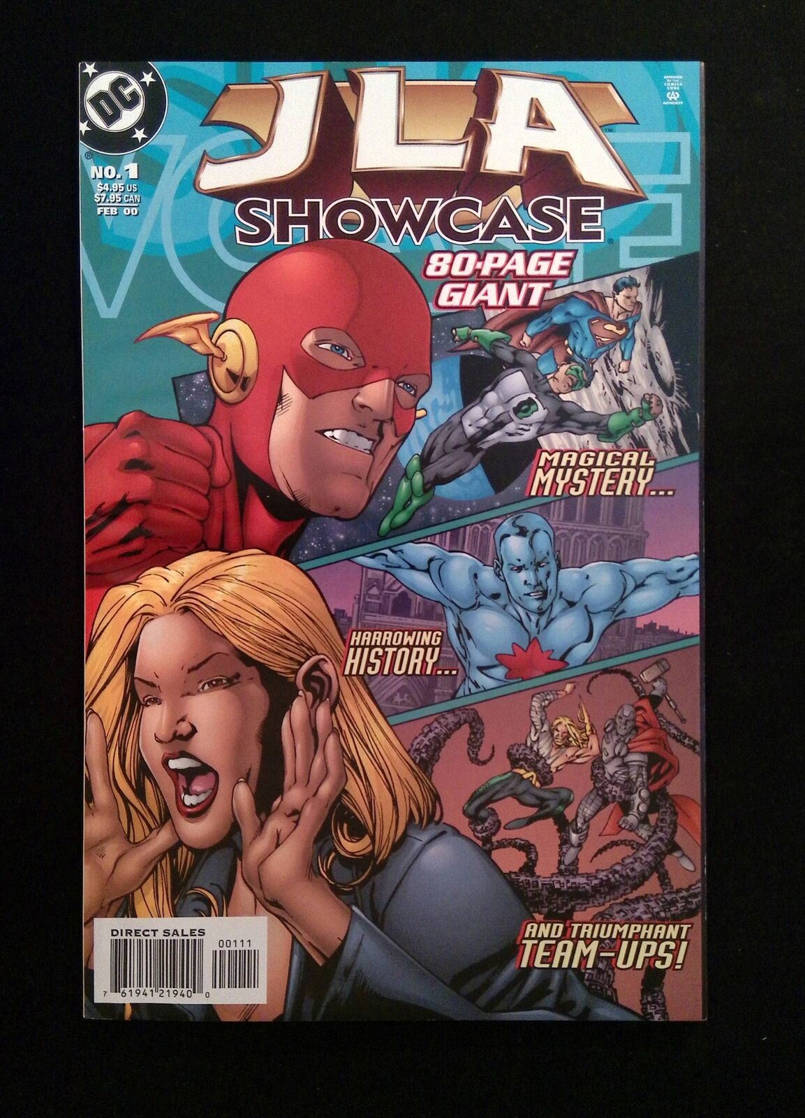 JLA Showcase 80-Page Giant #1 DC Comics 2000 VF/NM