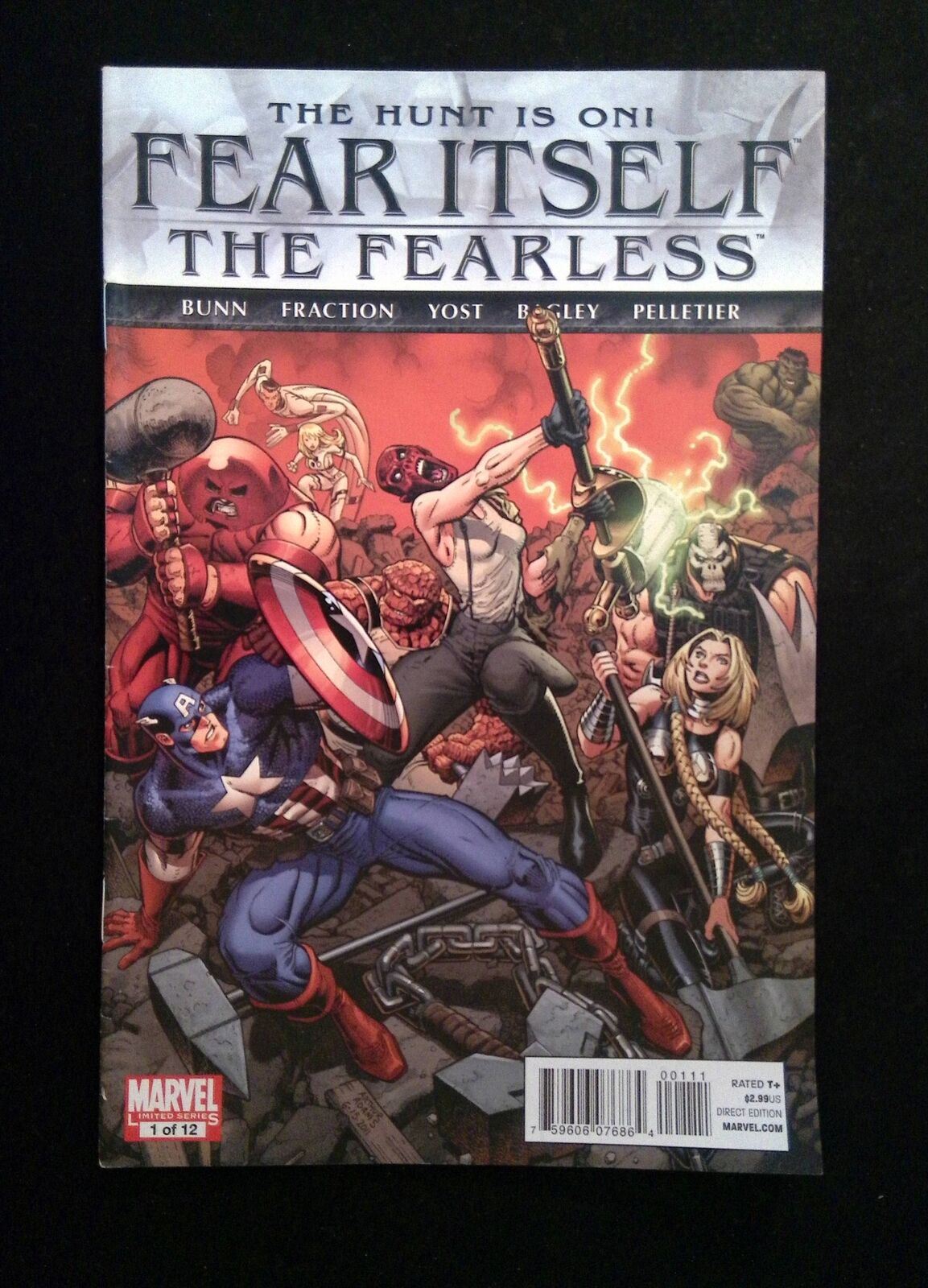 Fear Itself The Fearless #1 Marvel Comics 2011 VF+