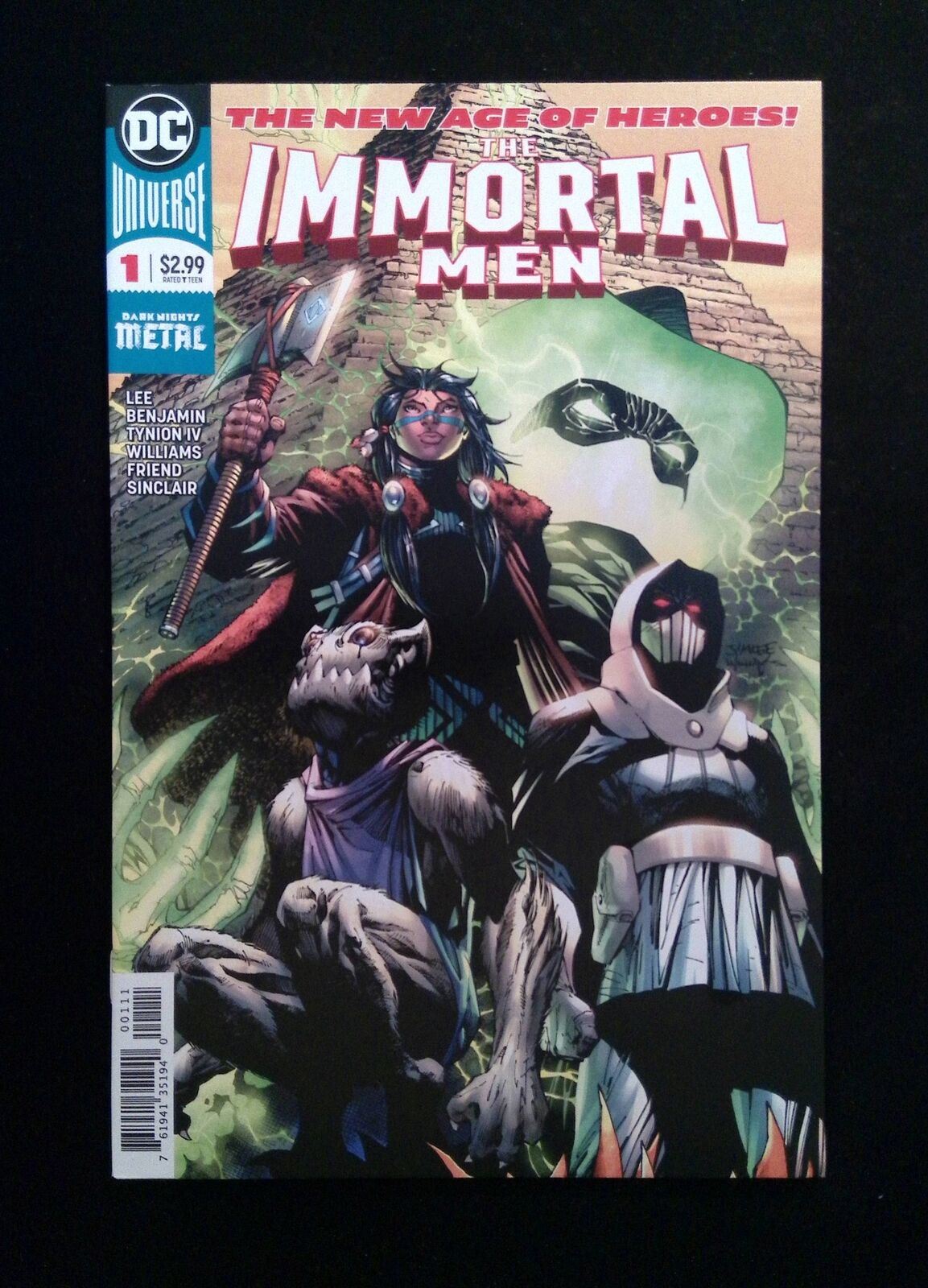 Immortal Men #1 DC Comics 2018 NM-