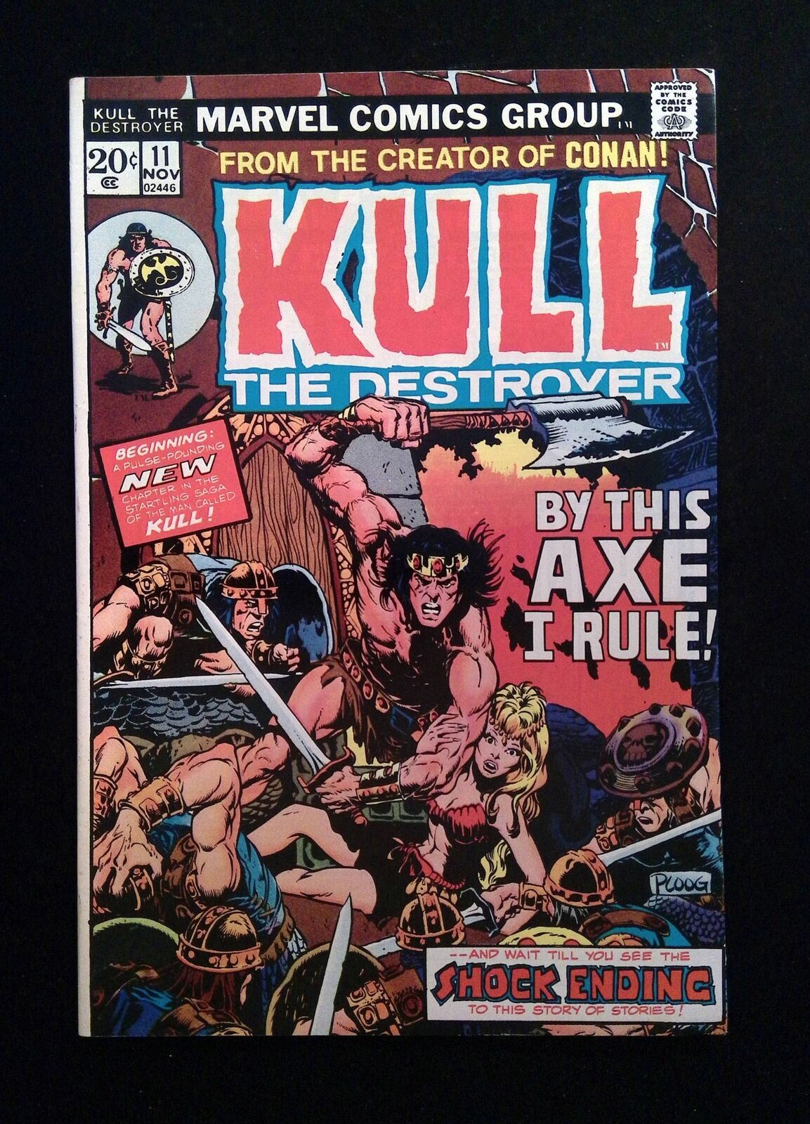 Kull The Conqueror #11 MARVEL Comics 1973 VF