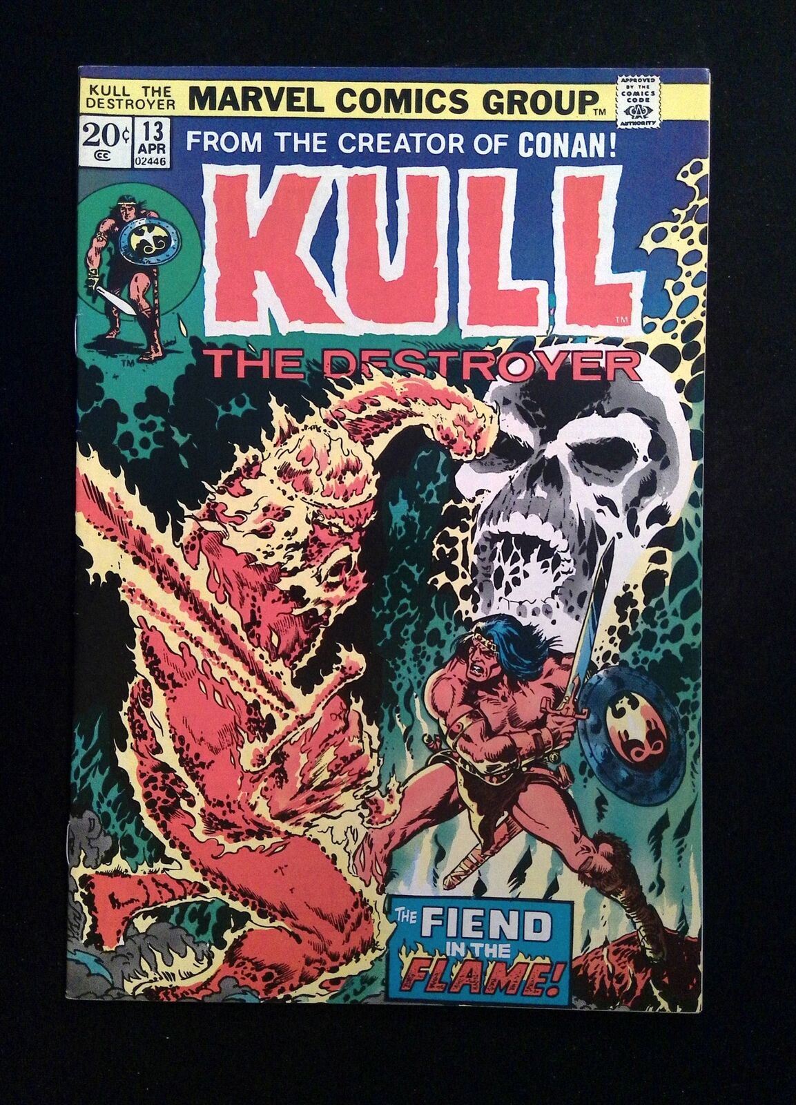 Kull The Conqueror #13 MARVEL Comics 1974 VF-