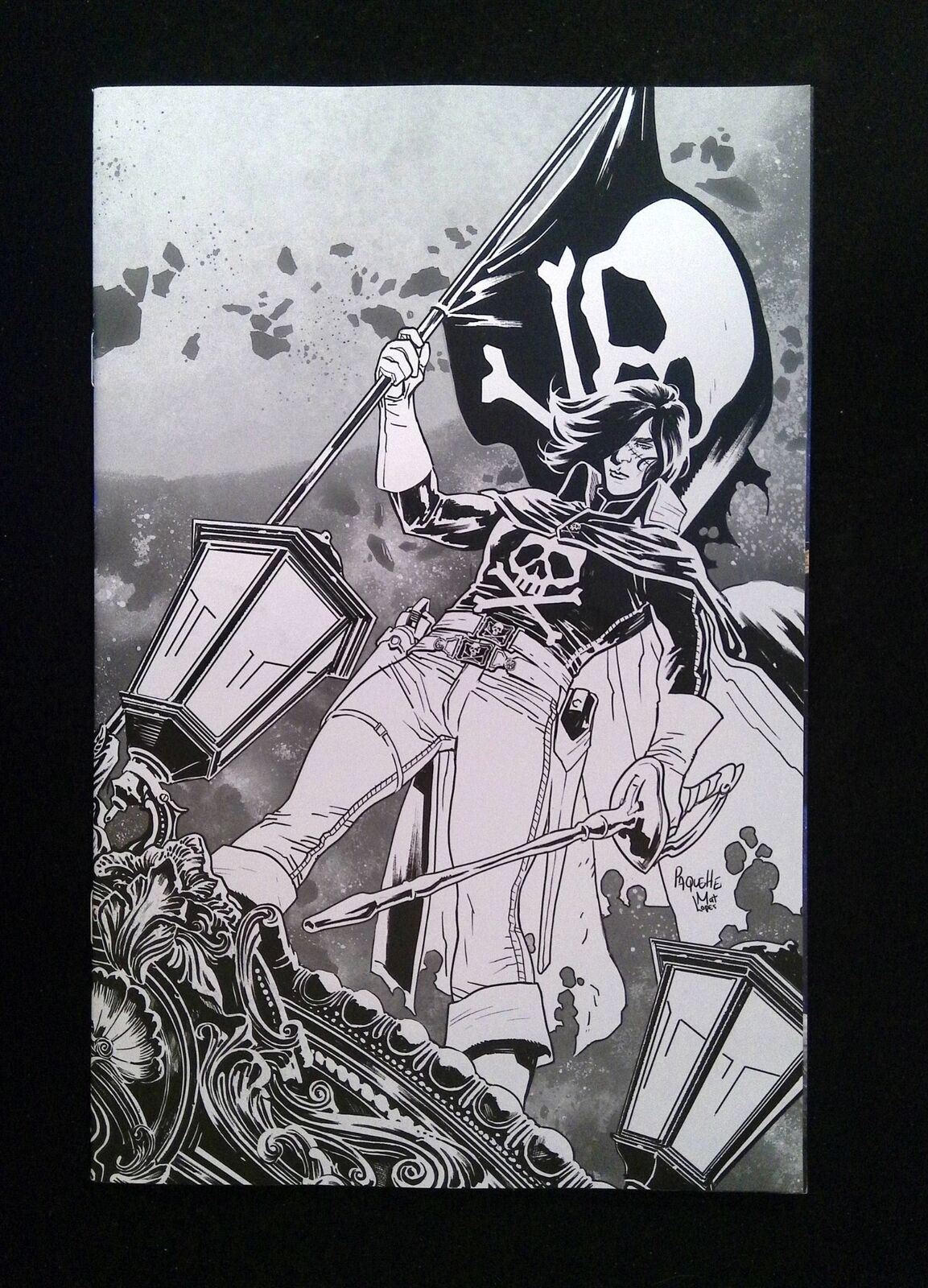 Space Pirate Captain Harlock #1L ABLAZE Comics 2021 NM- PAQUETTE VARIANT