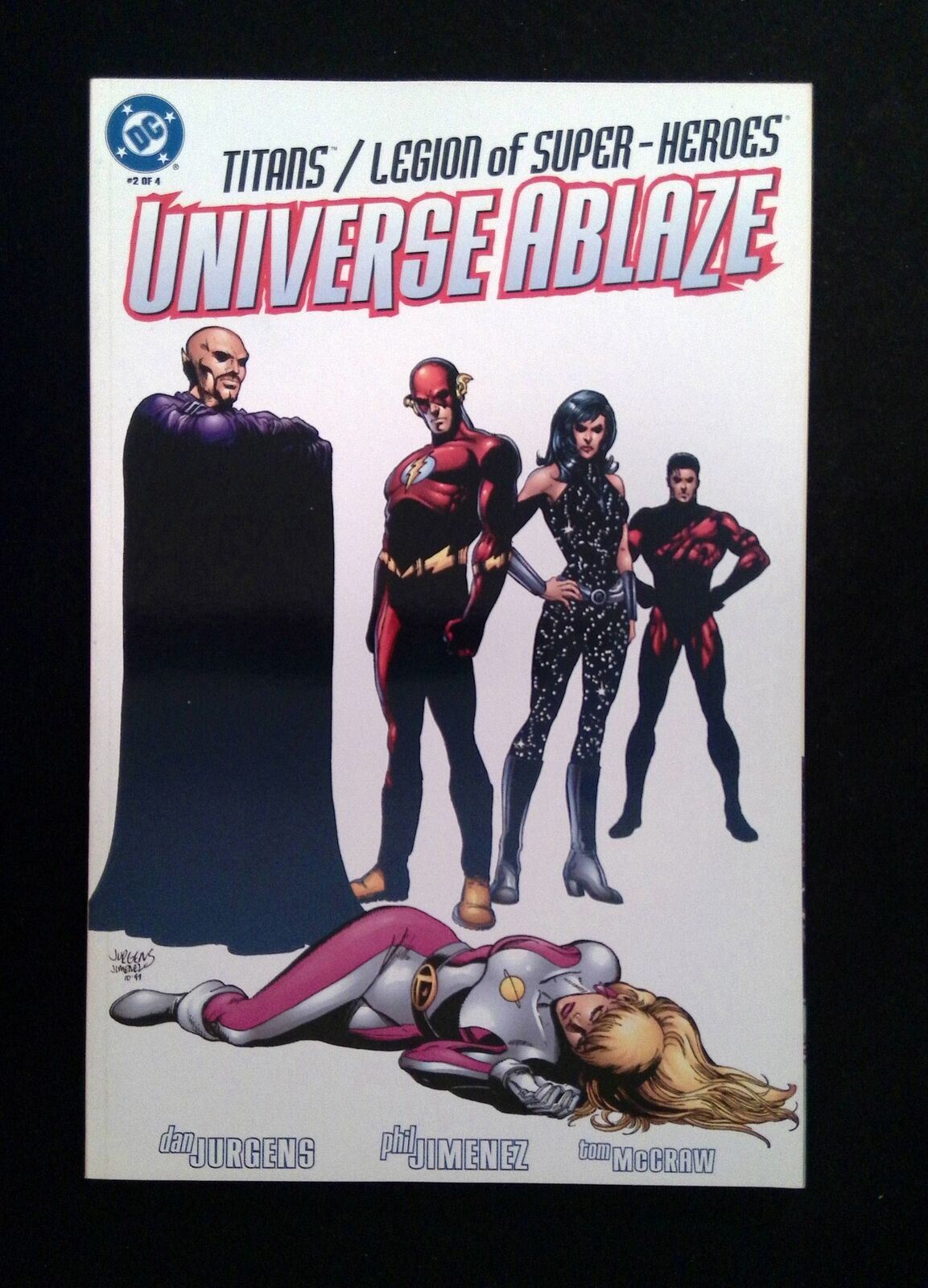 Titans Legion of Super-Heroes Universe Ablaze #2 DC Comics 2000 NM-