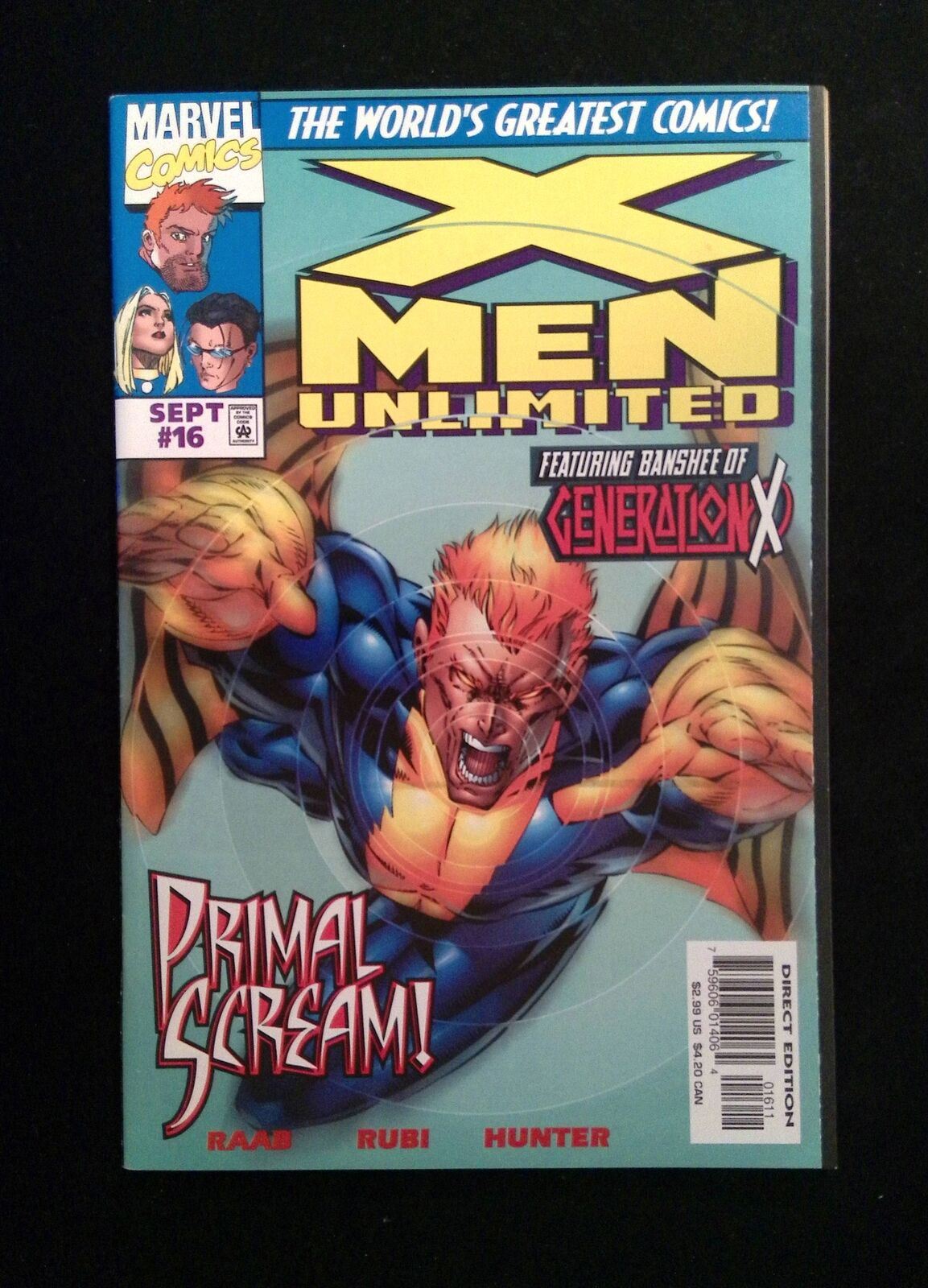 X-Men Unlimited #16 Marvel Comics 1997 VF+