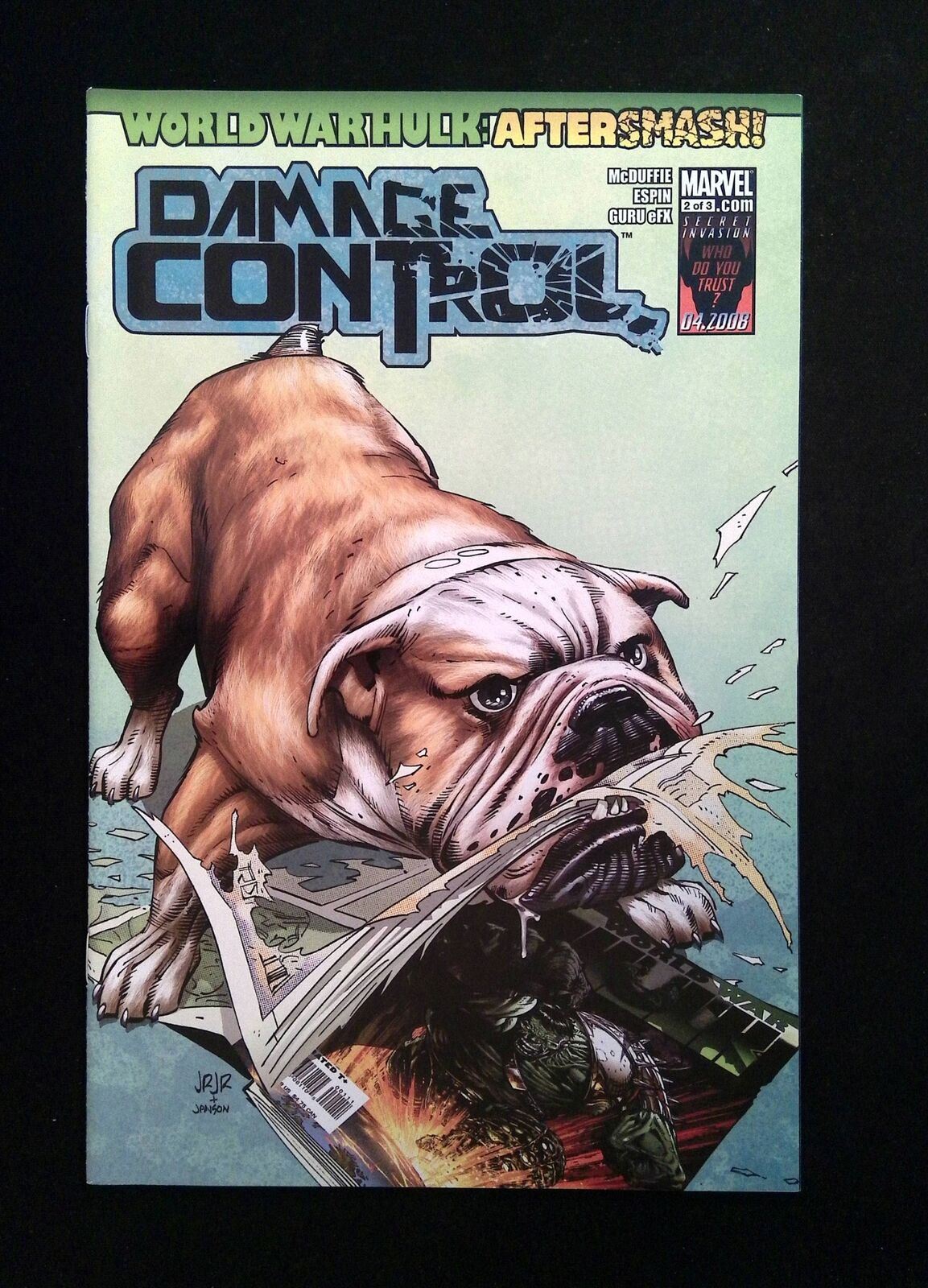 Wolrd War Hulk Aftersmash Damage Control #2 MARVEL Comics 2008 VF/NM