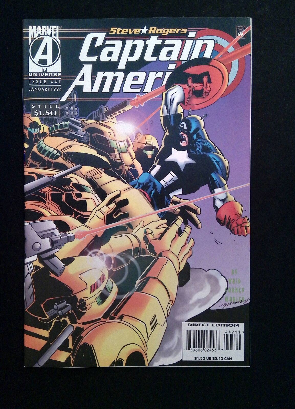 Captain America #447 MARVEL Comics 1996 VF/NM