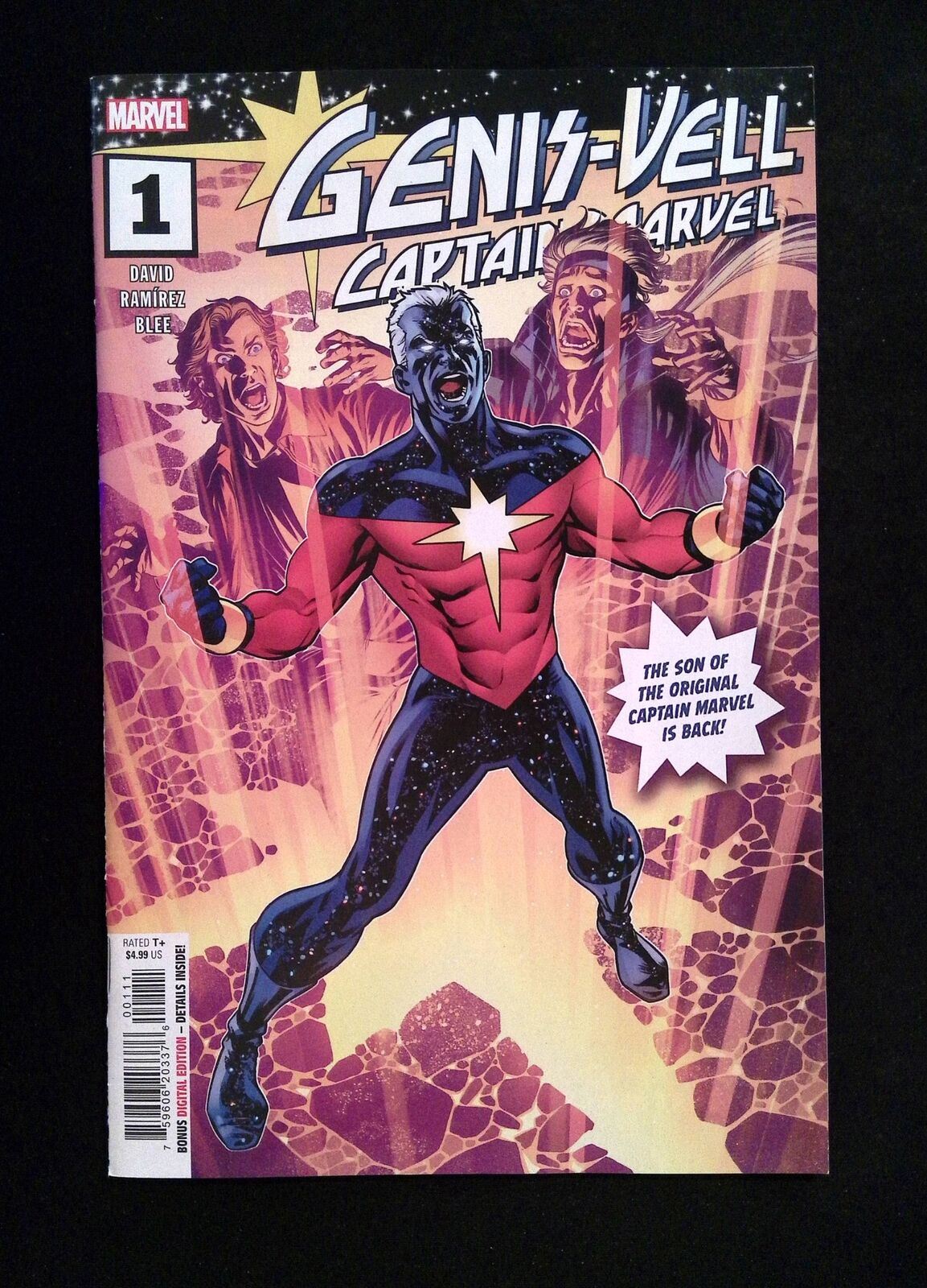 Genis-Vell Captain Marvel #1 Marvel Comics 2022 NM
