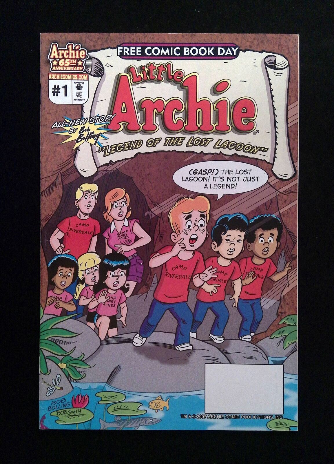 Little Archie Legend of Lost Lagoon (FCBD) #2007 ARCHIE Comics 2007 VF+