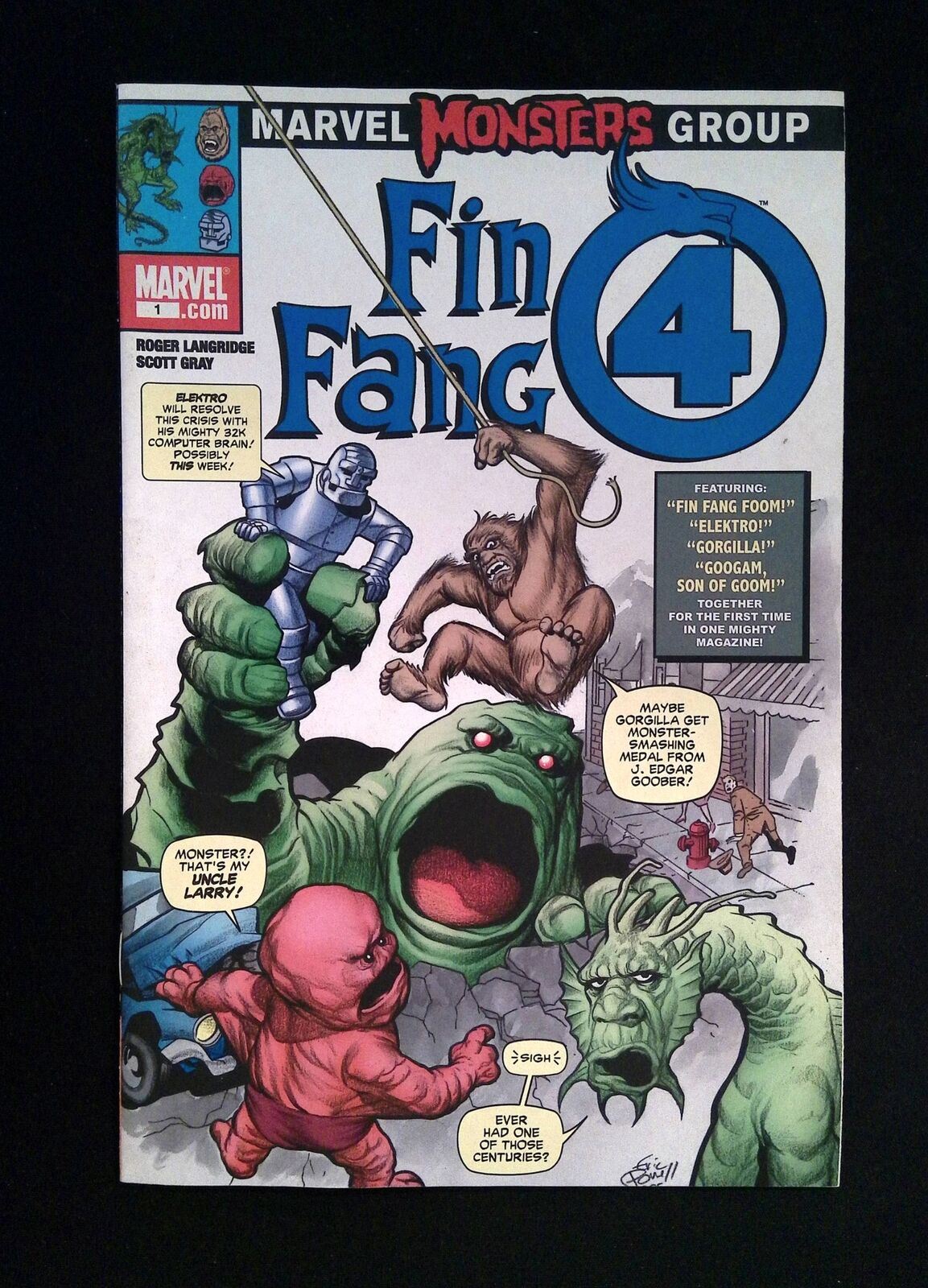 Marvel Monsters Fin Fang Four #1 MARVEL Comics 2005 VF