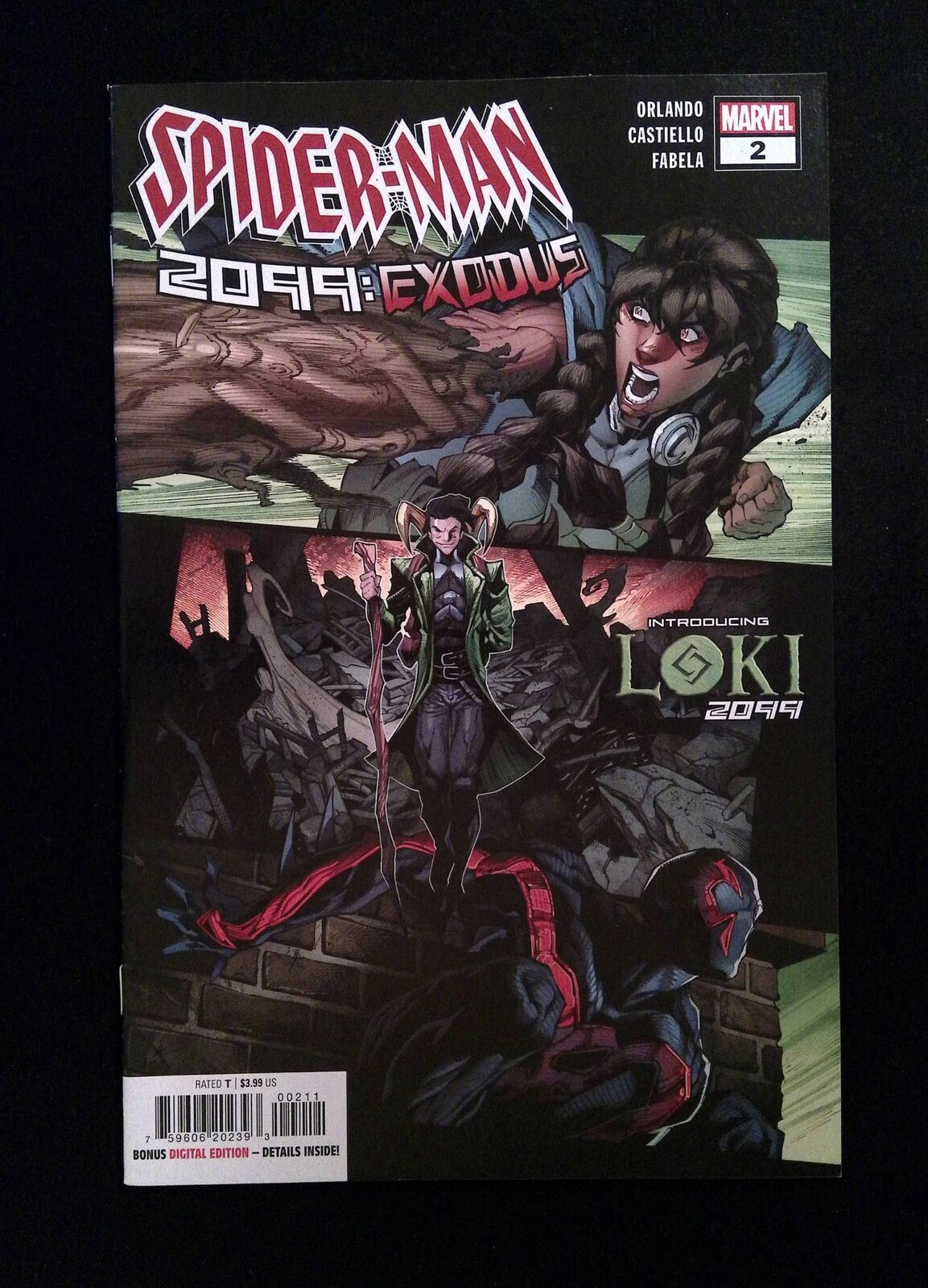 Spider-Man 2099 Exodus #2 Marvel Comics 2022 NM
