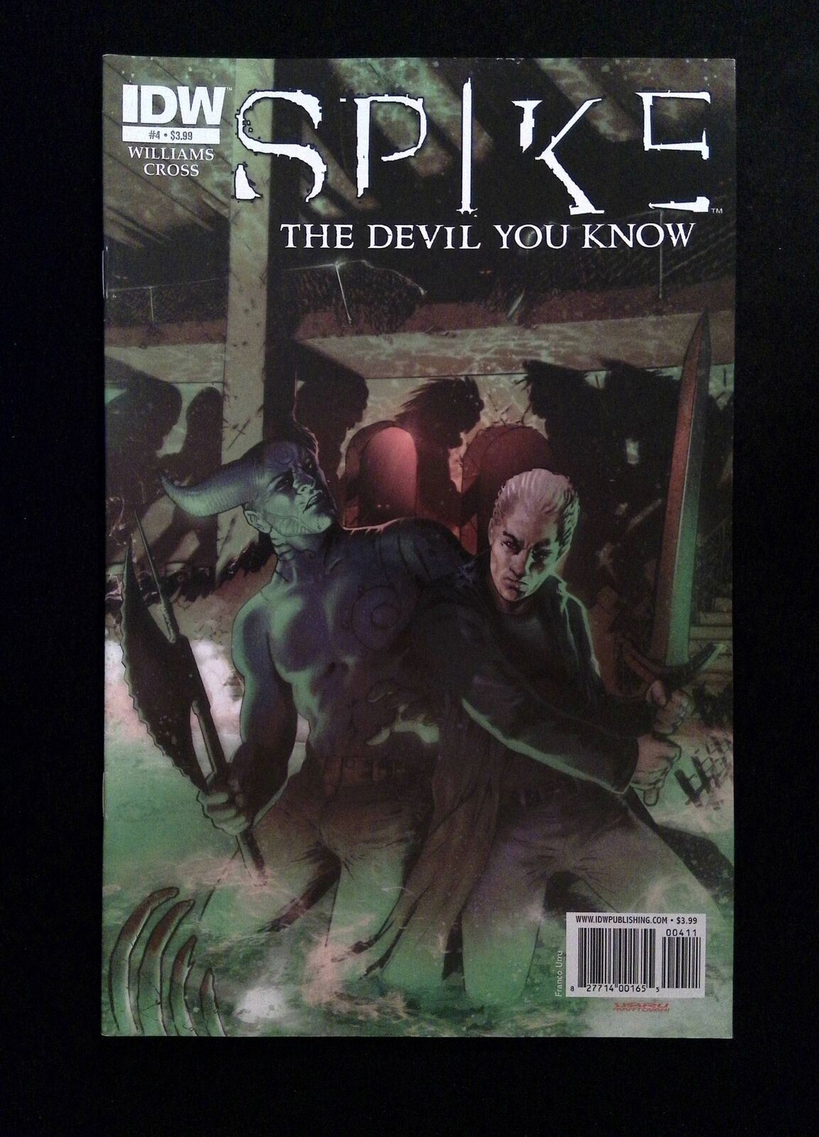 Spike The Devil You Know #4 IDW Comics 2010 VF/NM