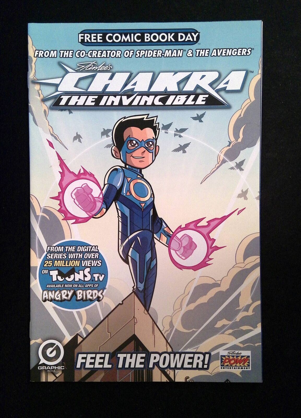 Stan Lee Presents Chakra the Invincible #1 Graphic India Comics 2015 NM- FCBD