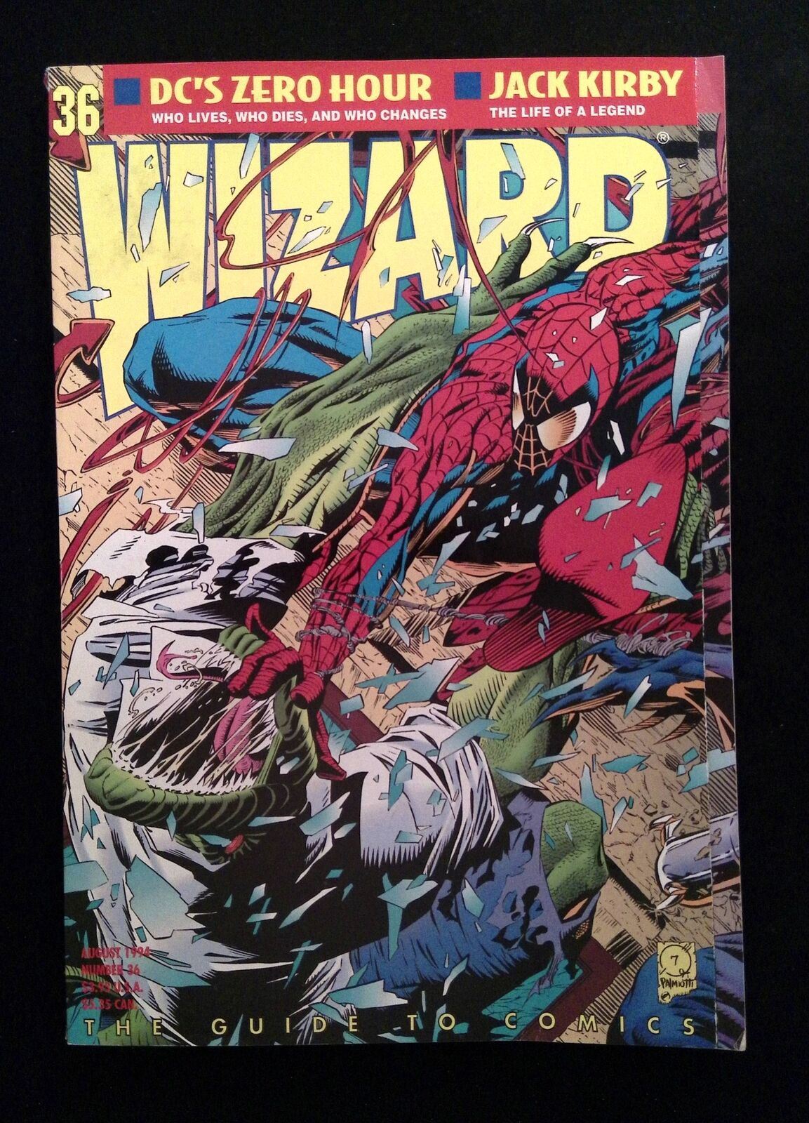 Wizard The Comics Magazine #36AU WIZARD Comics 1994 VF+ VARIANT COVER