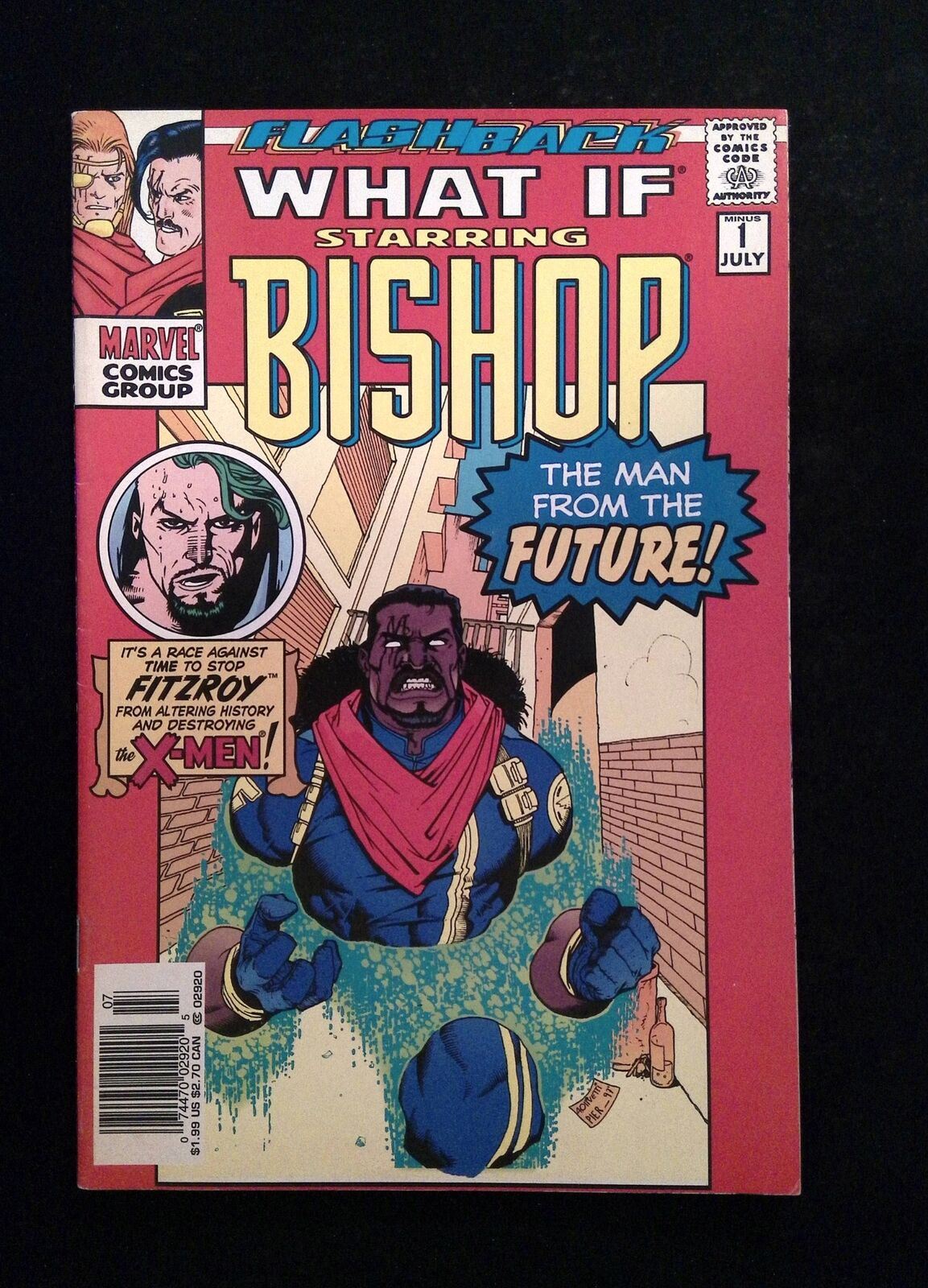 What if...? Bishop #1 Marvel Comics 1997 VF+ Newsstand