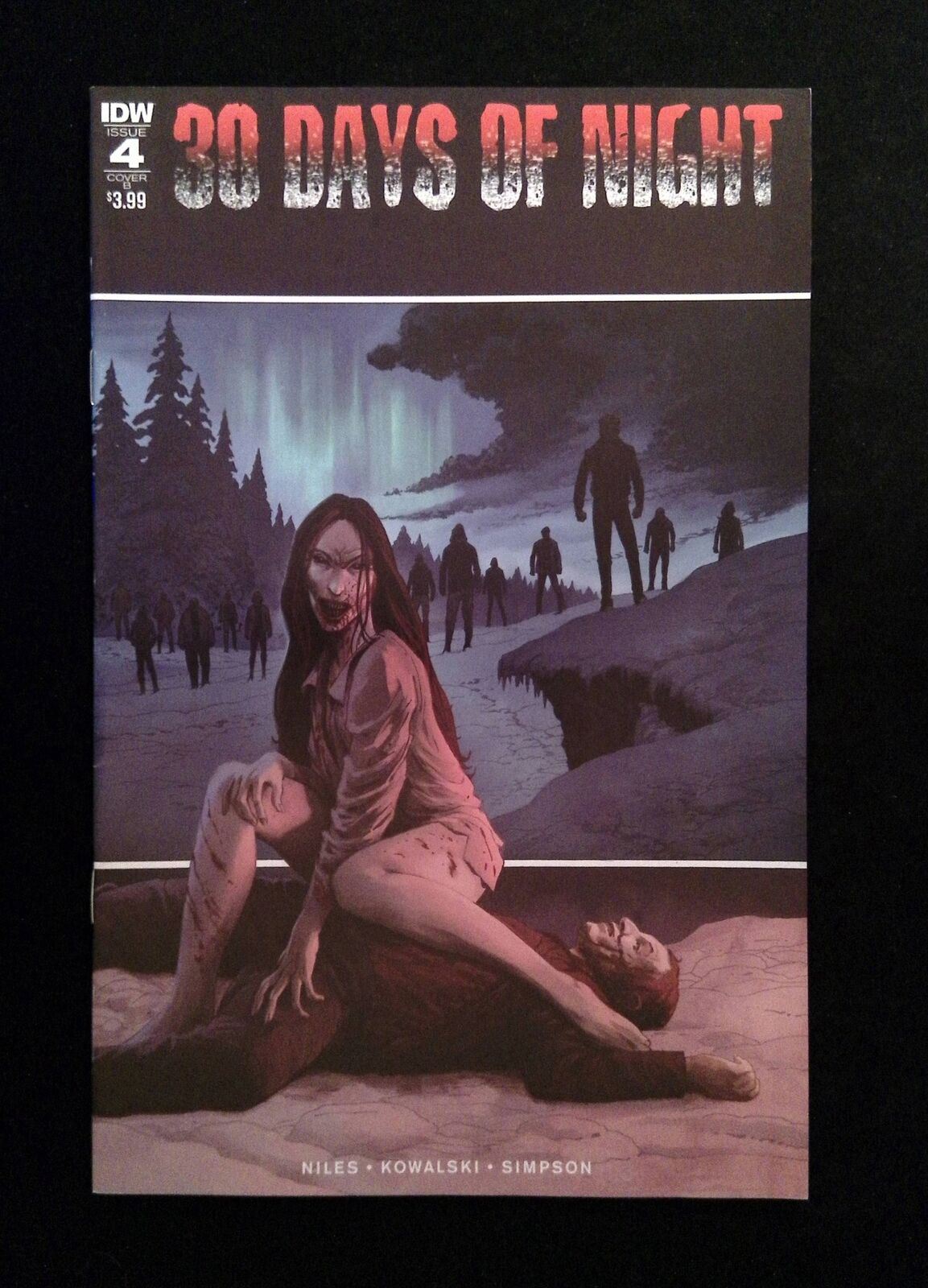 30 Days Of Night #4B IDW Comics 2018 VF/NM KOWALSKI, FOLNY VARIANT