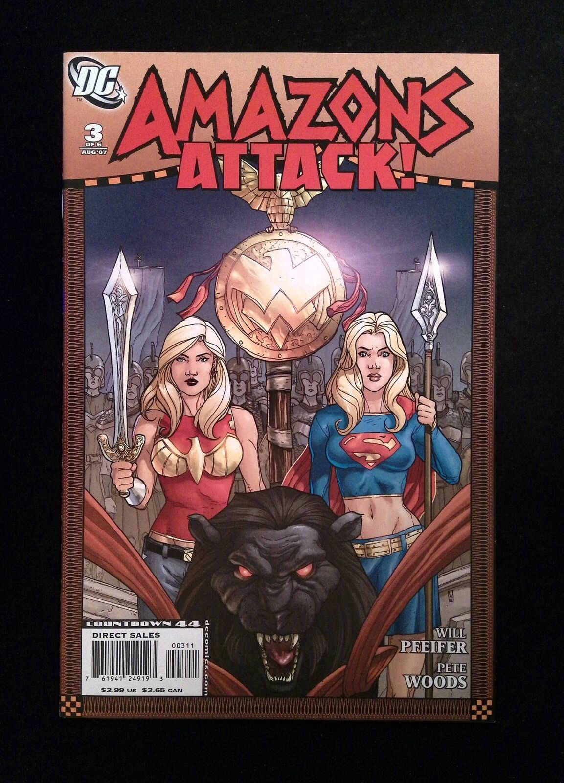 Amazon Attack #3 DC Comics 2007 NM-