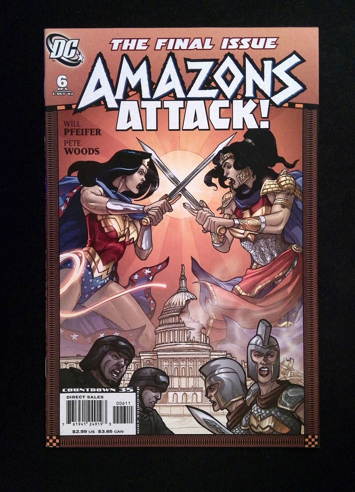 Amazon Attack #6 DC Comics 2007 VF+