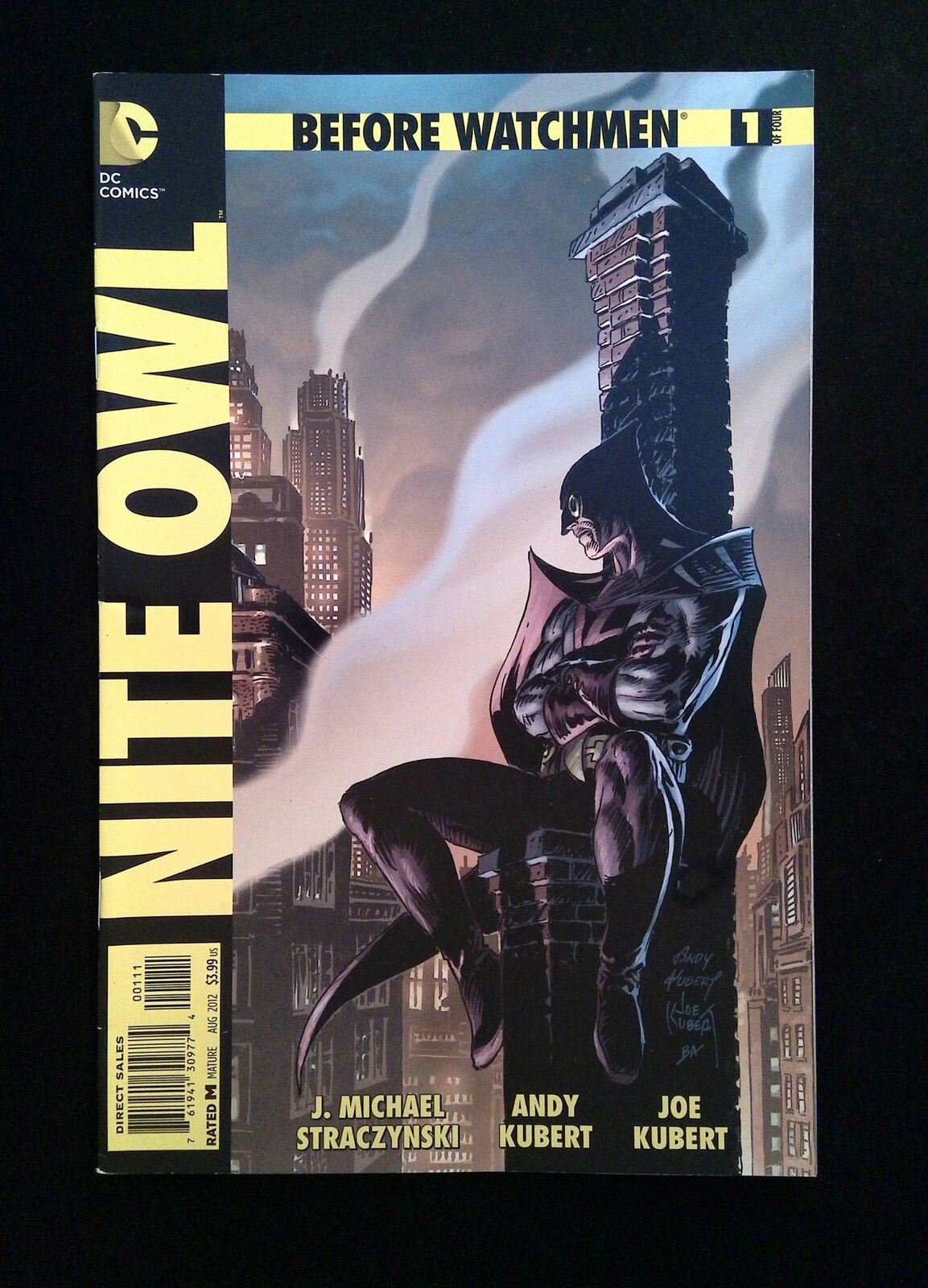 Before Watchmen Nite Owl #1 DC Comics 2012 VF+