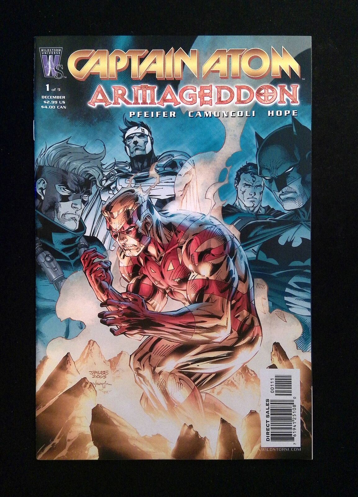 Captain Atom Armageddon #1B DC/Wildstorm Comics 2005 NM Lee Variant