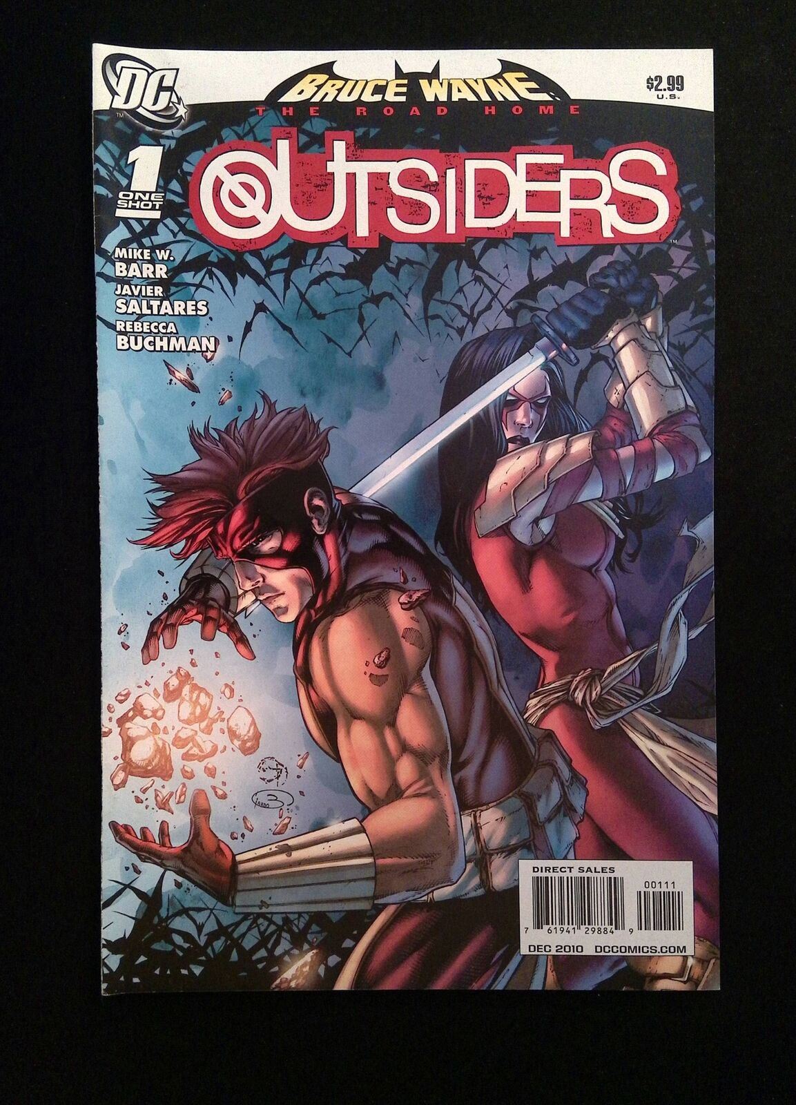 Bruce Wayne The Road Home Outsiders #1 DC Comics 2010 VF+