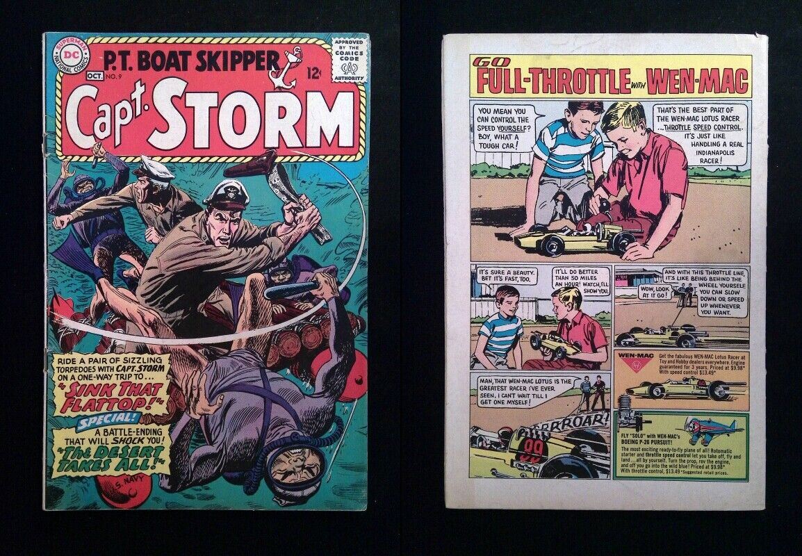 Captain Storm #9 DC Comics 1965 VG/FN