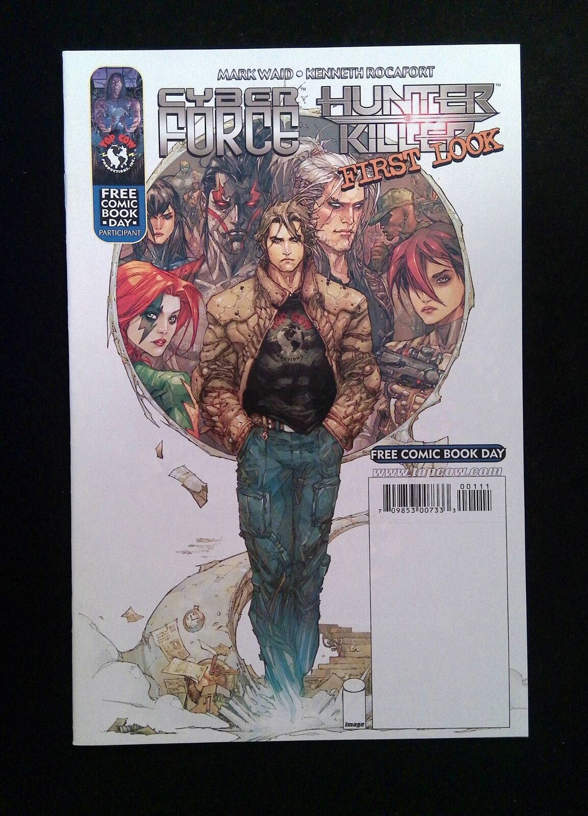 Ciberforce Hunter Killer First Look #0 TOP COW Comics 2009 NM-