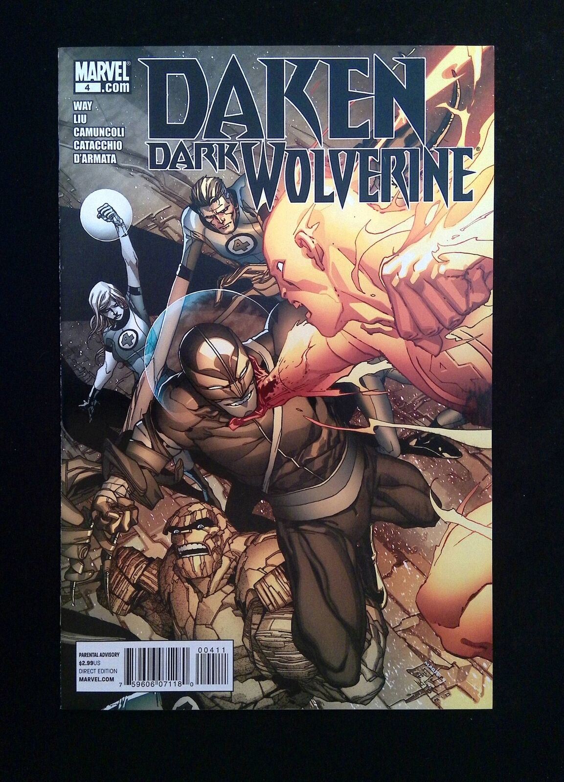Daken Dark Wolverine #4 MARVEL Comics 2011 VF/NM