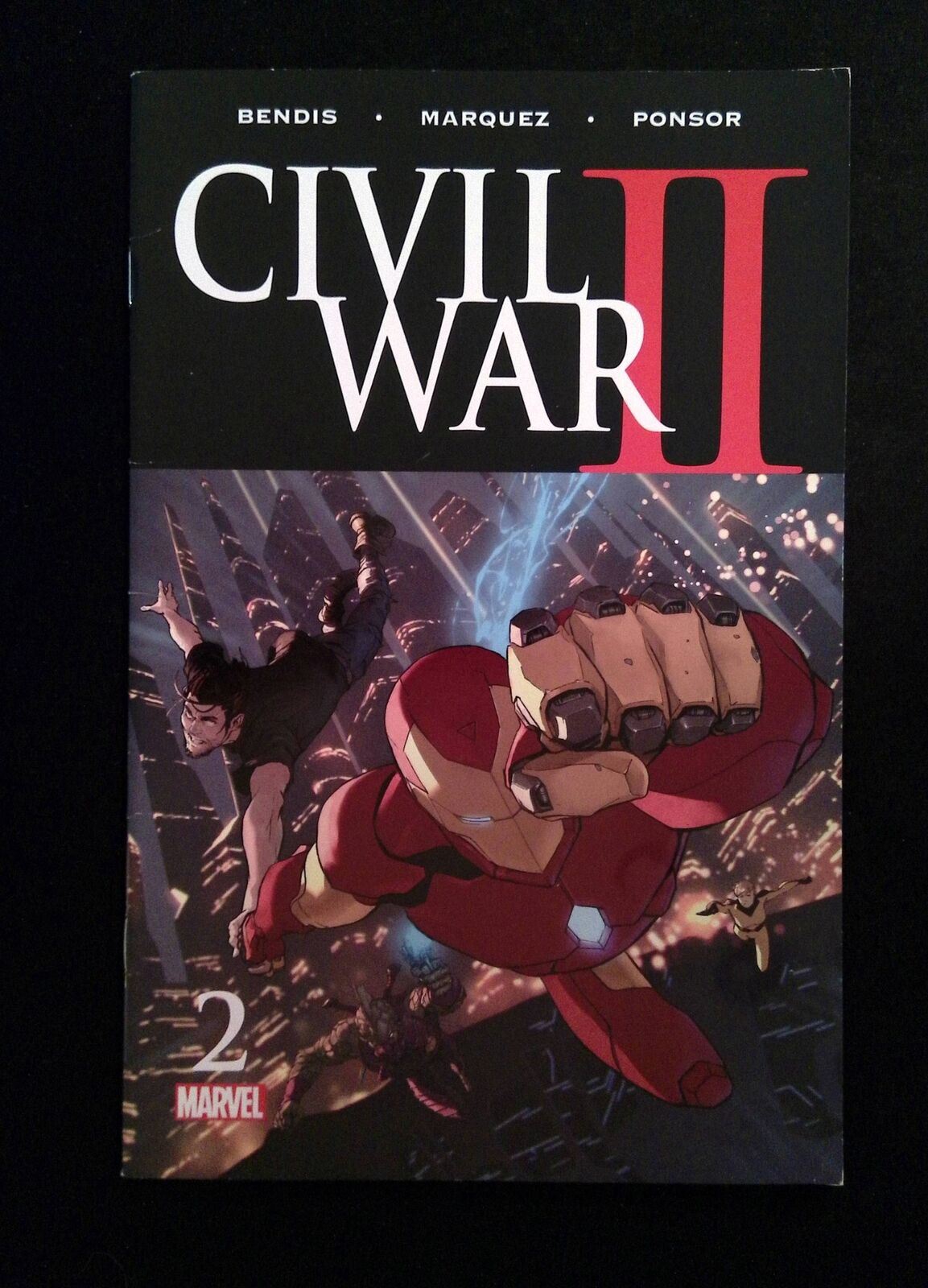 Civil War Ii #2G MARVEL Comics 2016 VF+ DJURDJEVIC VARIANT
